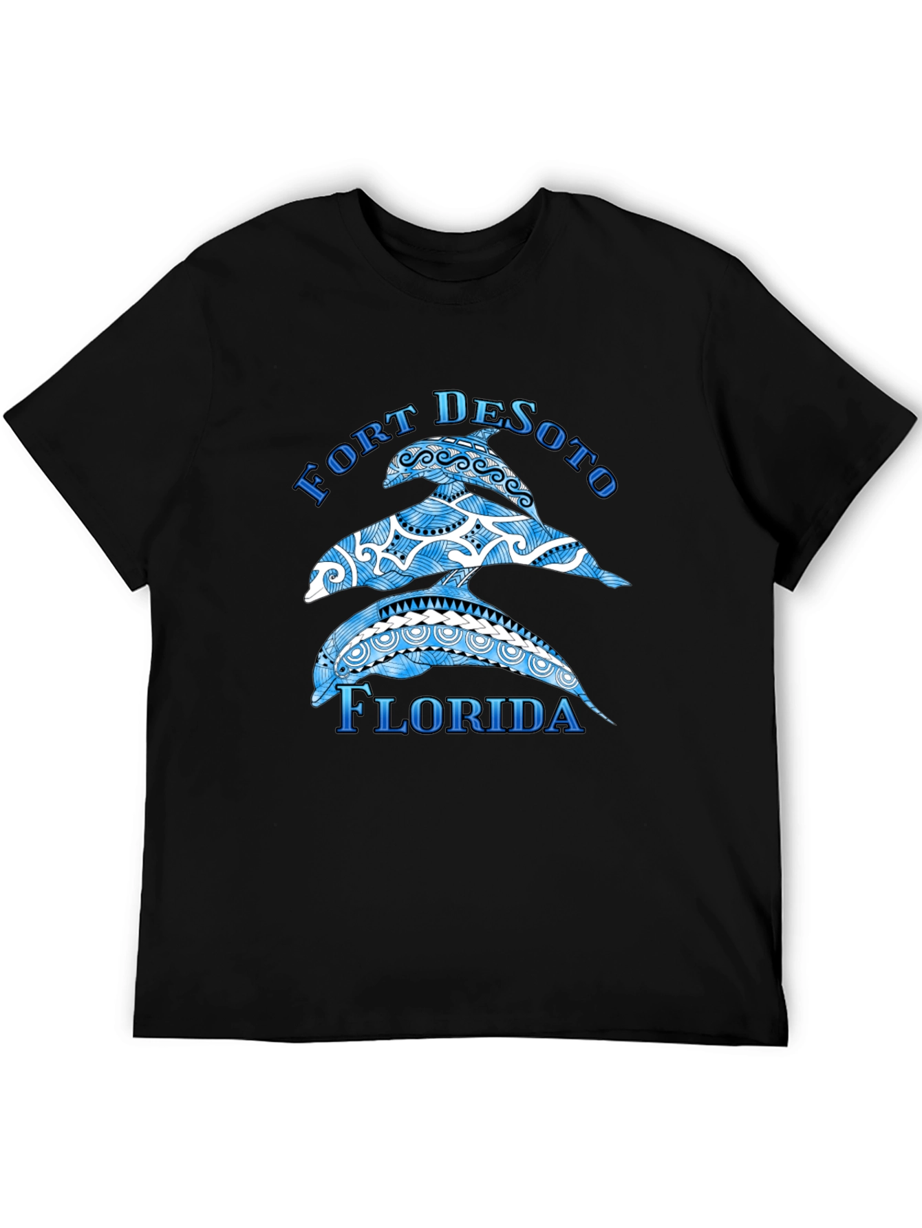 Fort DeSoto Florida Dolphin T-Shirt
