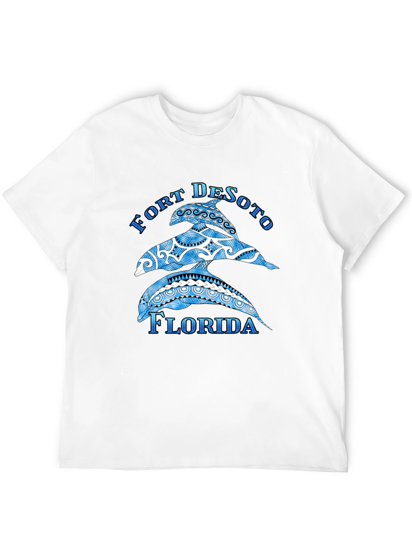 Fort DeSoto Florida Dolphin T-Shirt