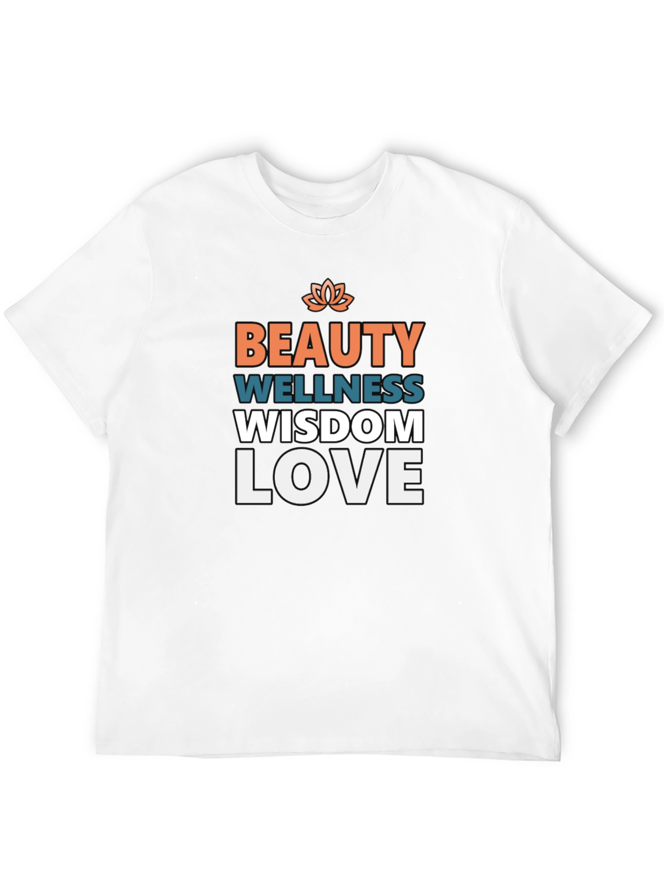 Beauty Wellness Wisdom Love Graphic T-Shirt