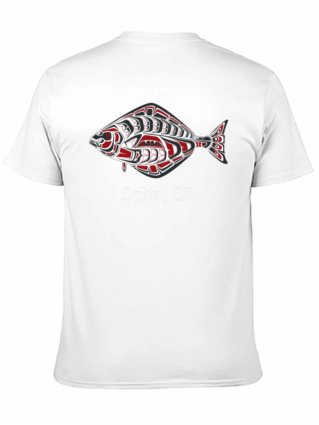 Ophir OR Fish Graphic T-Shirt - Black