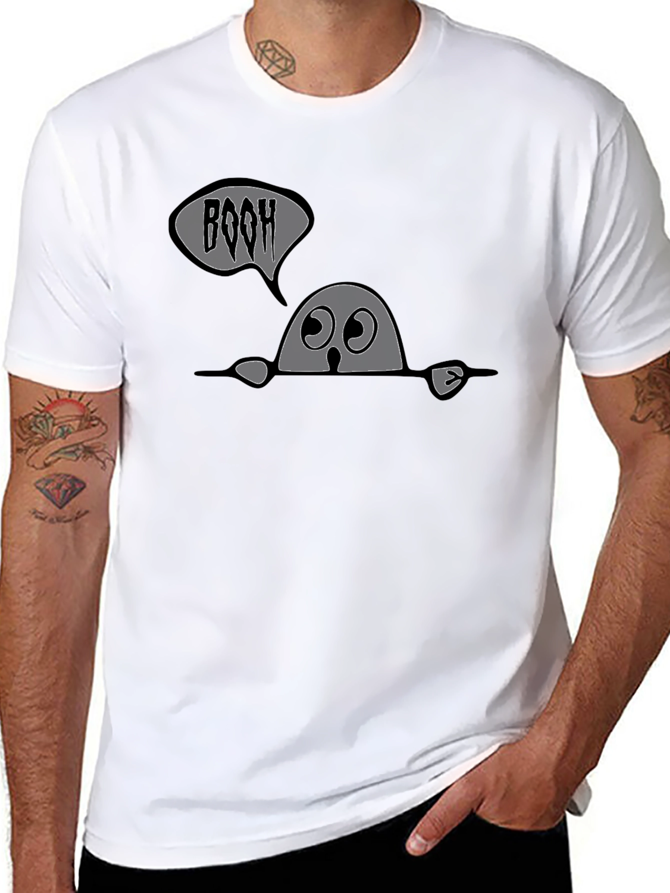 Boo! Ghost Graphic Tee
