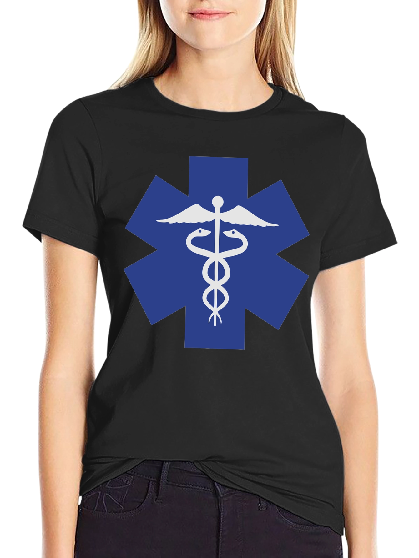 Star of Life T-Shirt - EMS Medical Design