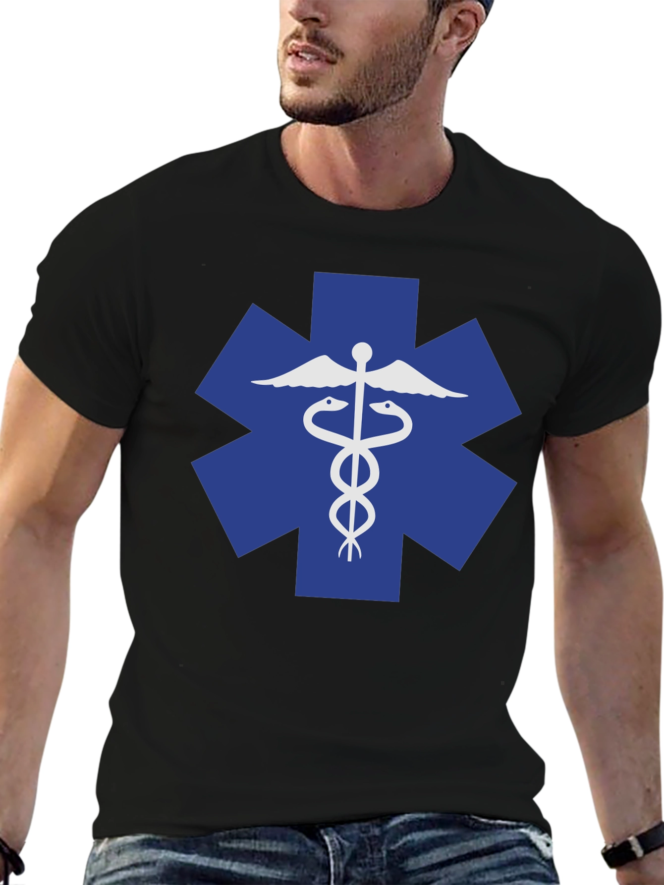 Star of Life T-Shirt - EMS Medical Design