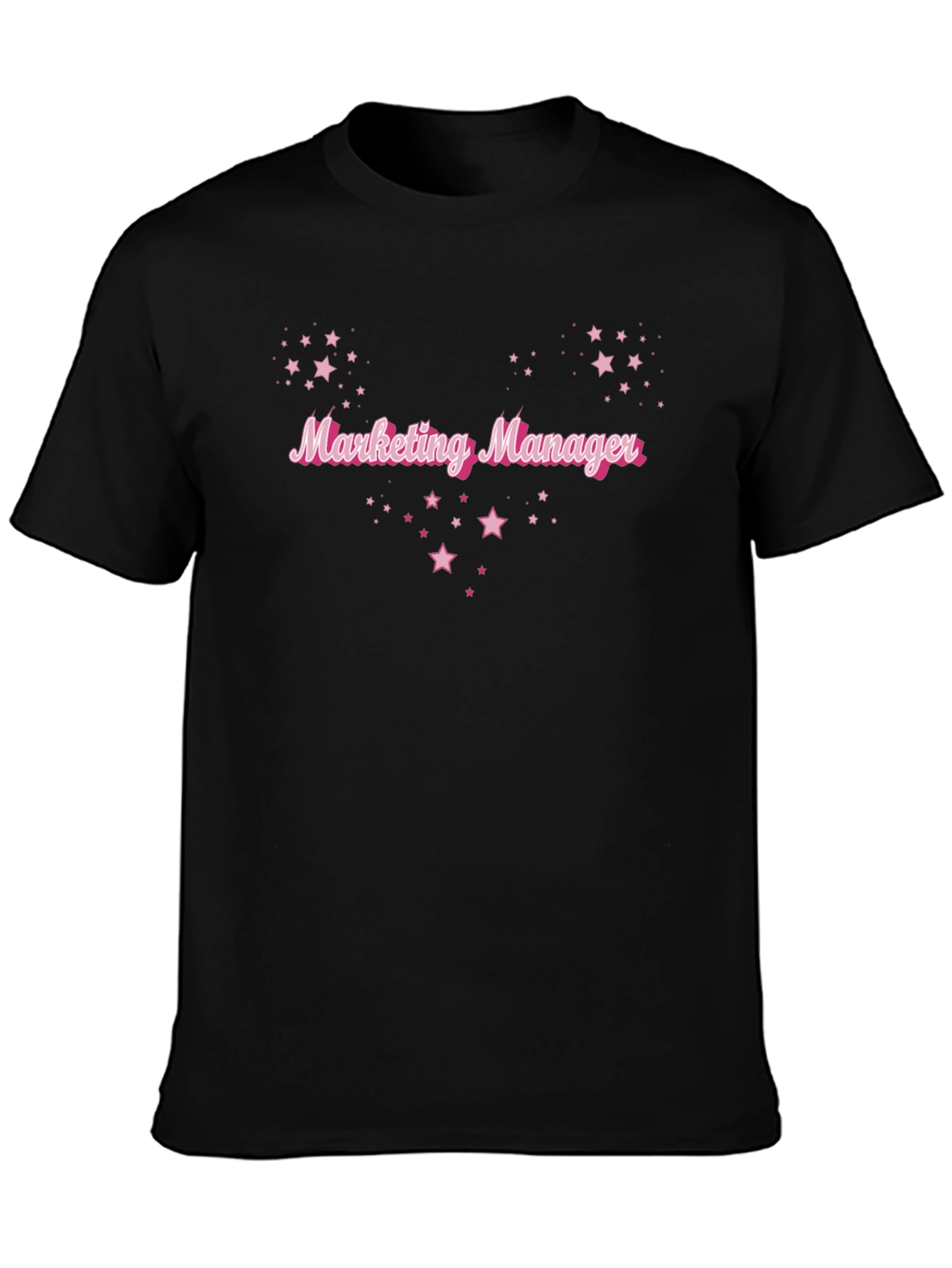 Marketing Manager Starry Black T-Shirt