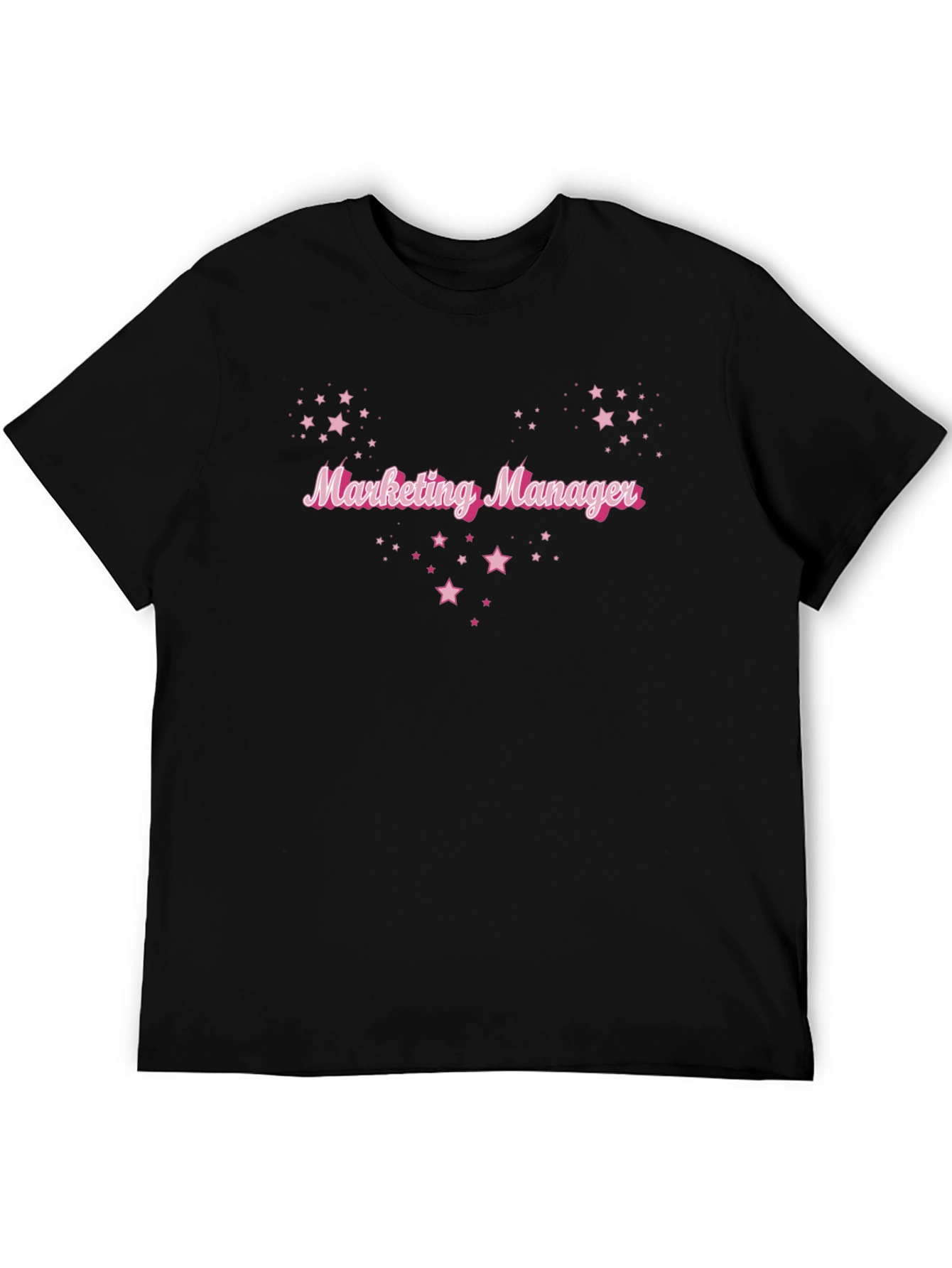 Marketing Manager Starry Black T-Shirt
