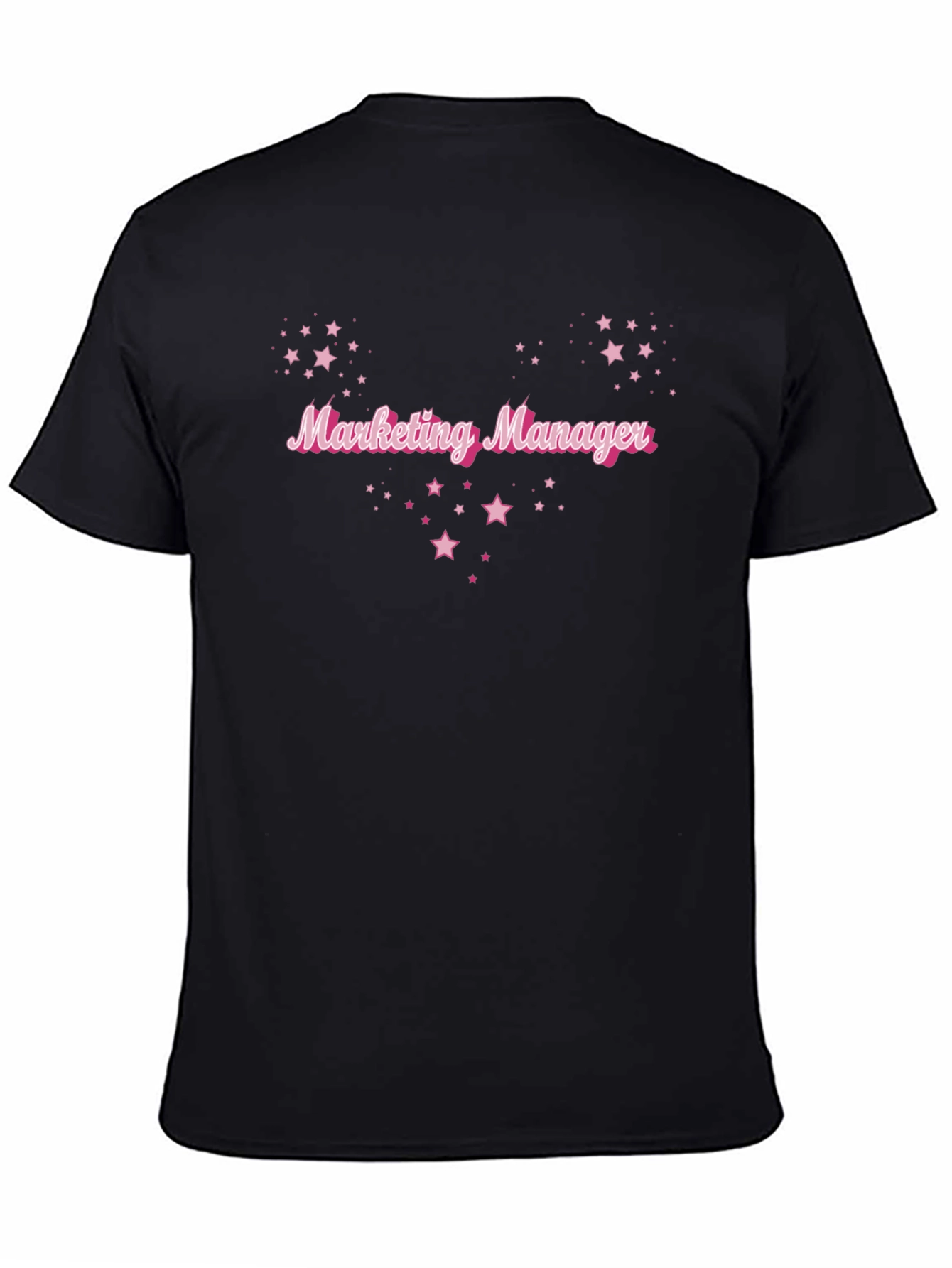 Marketing Manager Starry Black T-Shirt