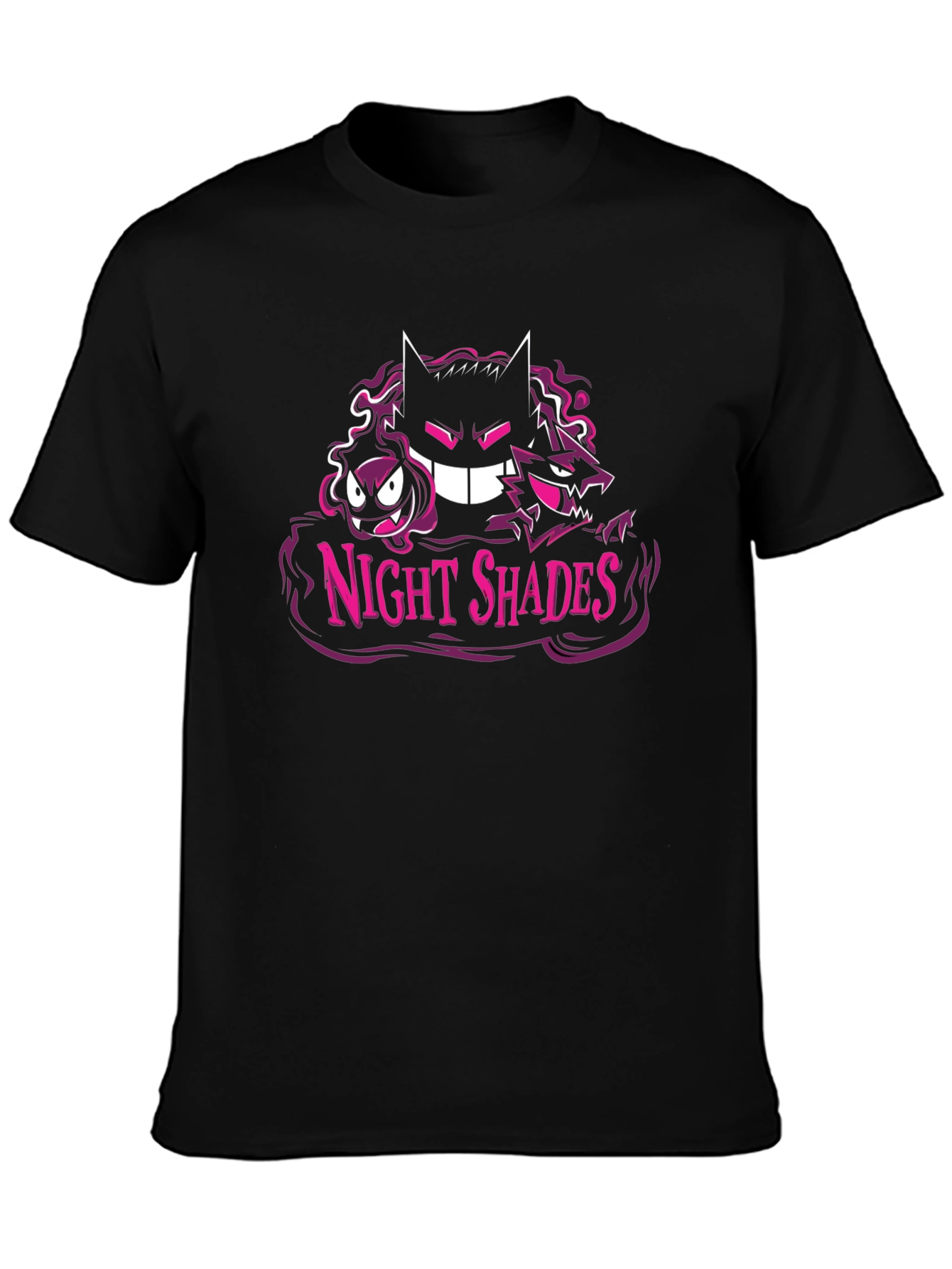 Night Shades Pokemon Graphic T-Shirt