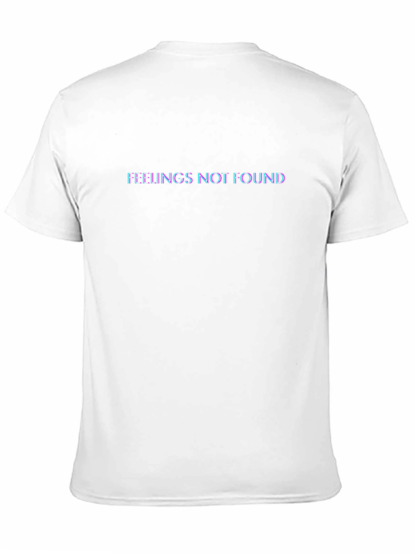 Feelings Not Found Black Crew Neck Graphic Tee