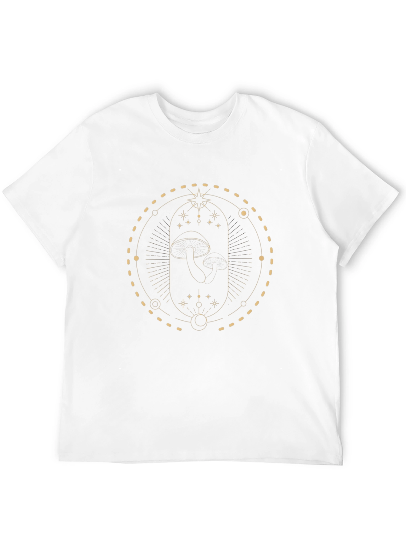Mystic Mushroom Graphic Tee - Black