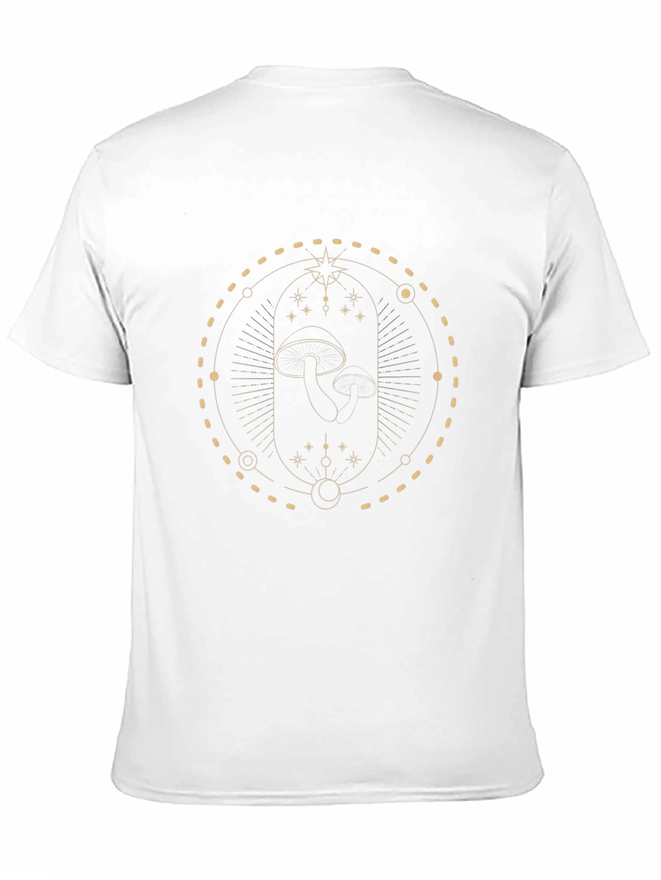 Mystic Mushroom Graphic Tee - Black