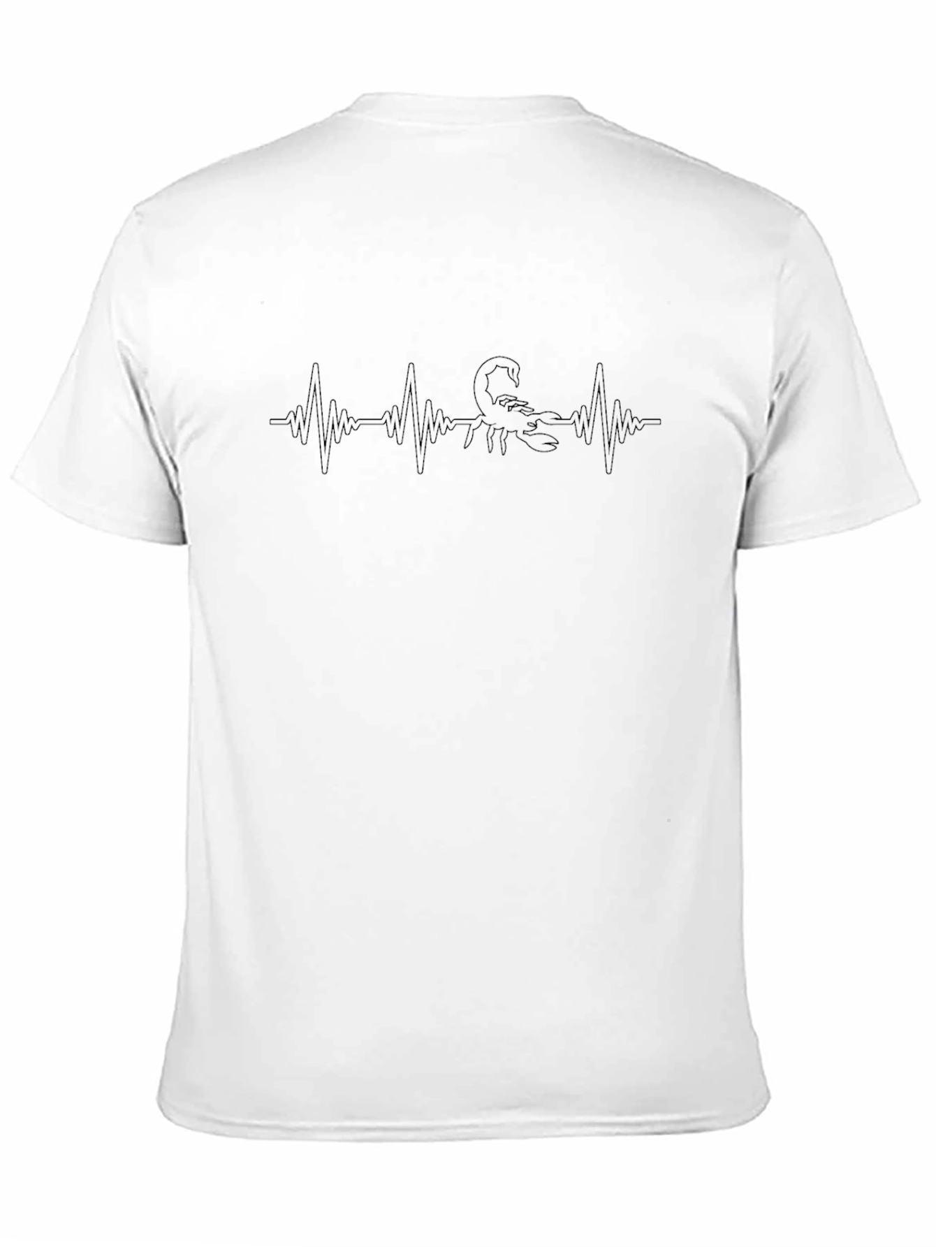 Scorpion Heartbeat Graphic Tee - Black