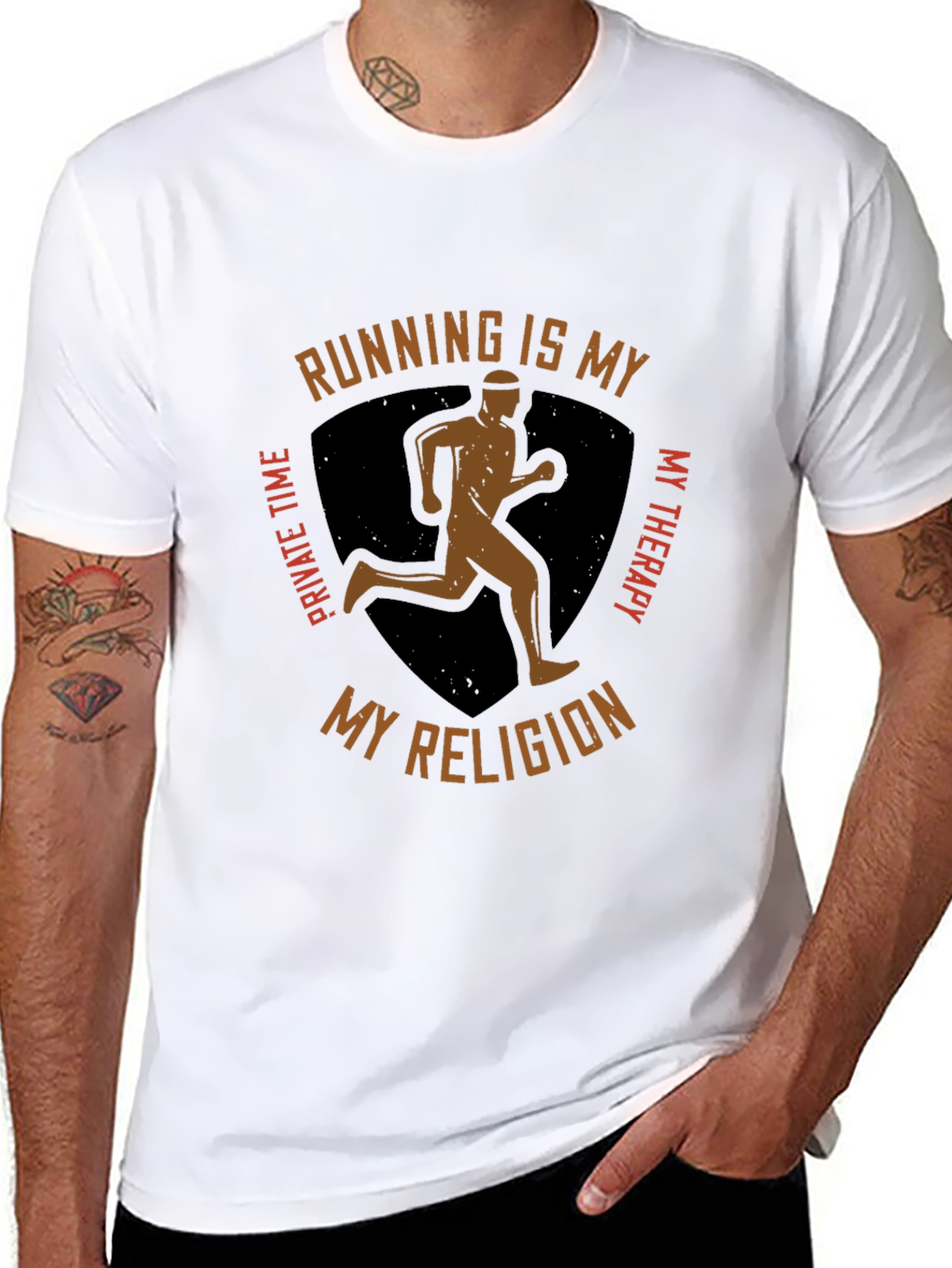 Running is My Religion T-Shirt