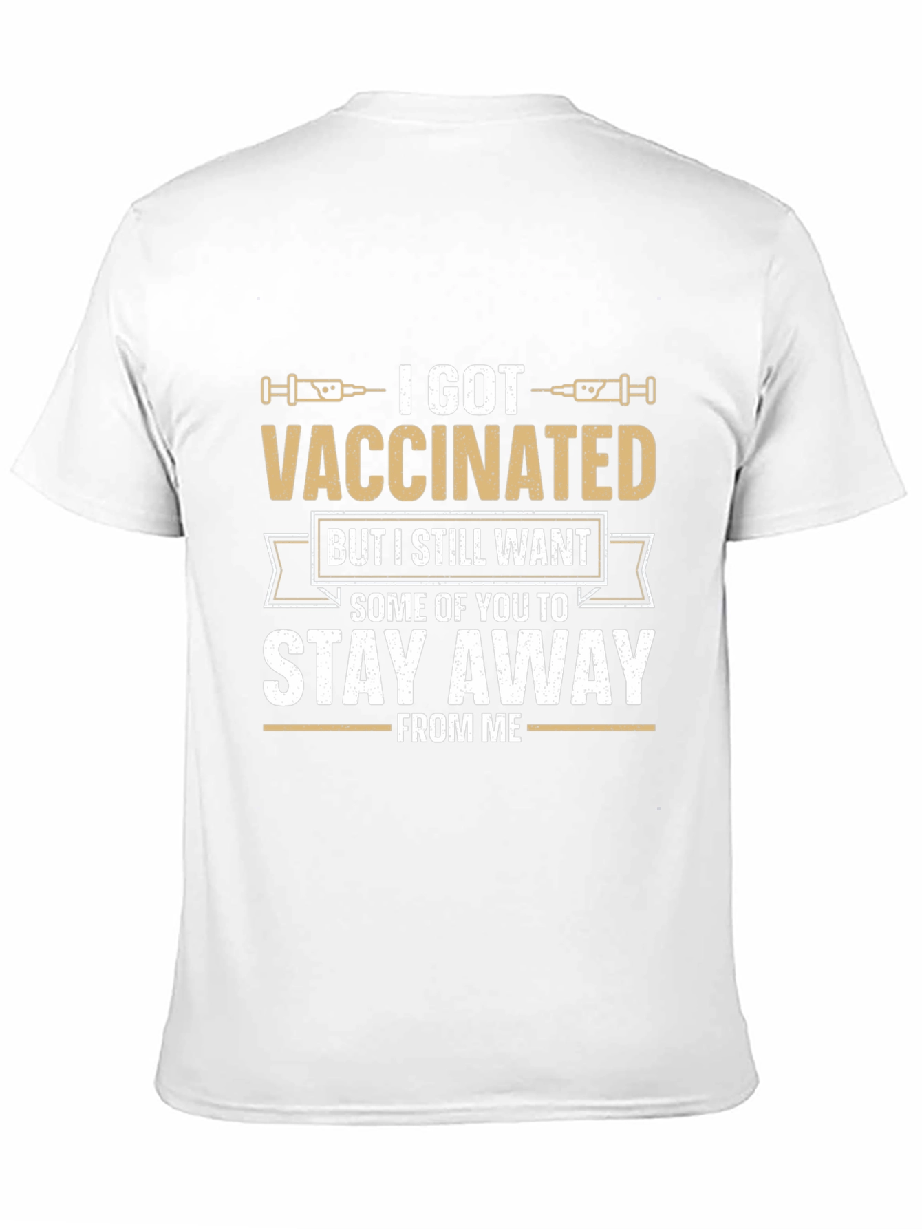 I Got Vaccinated Funny T-Shirt