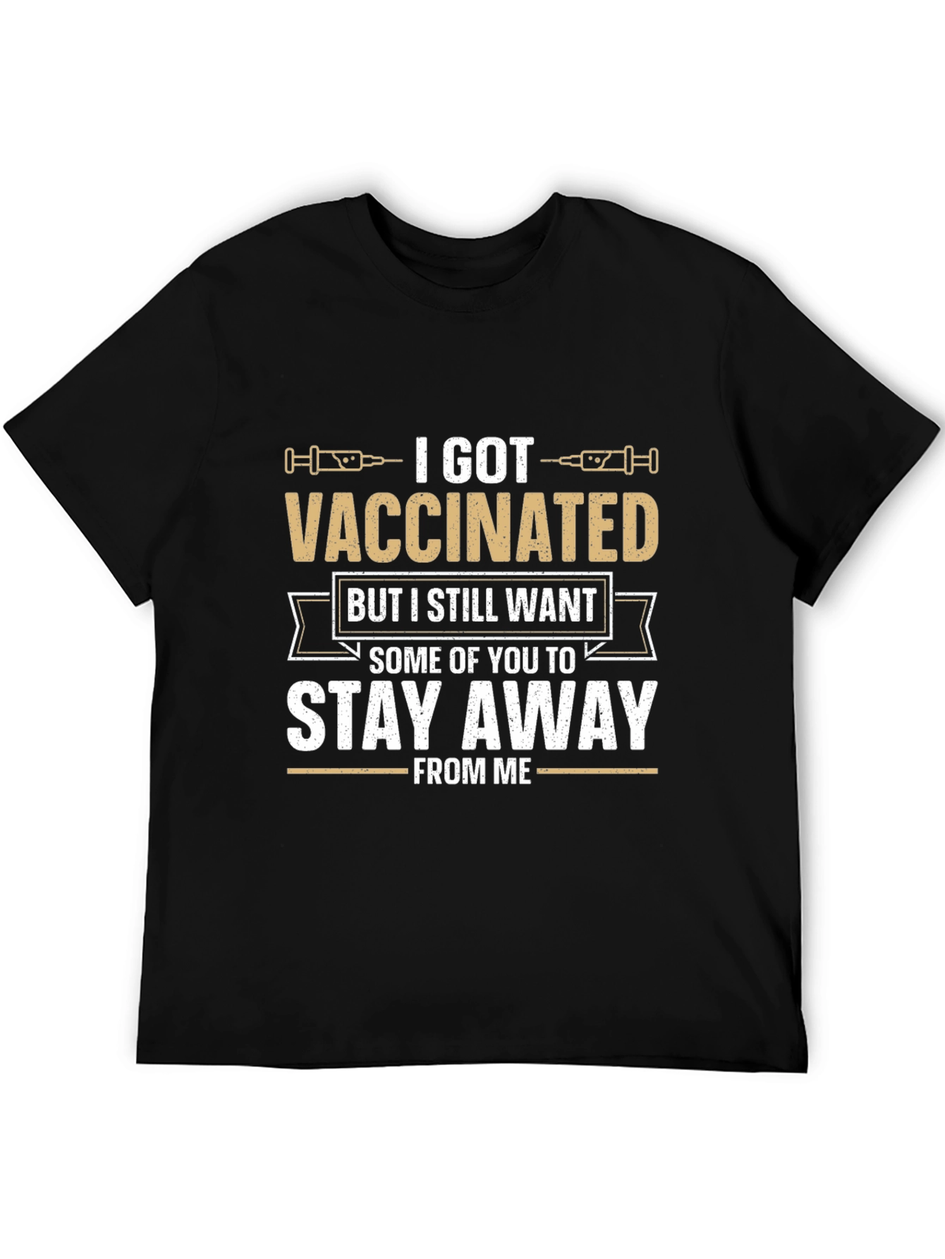 I Got Vaccinated Funny T-Shirt