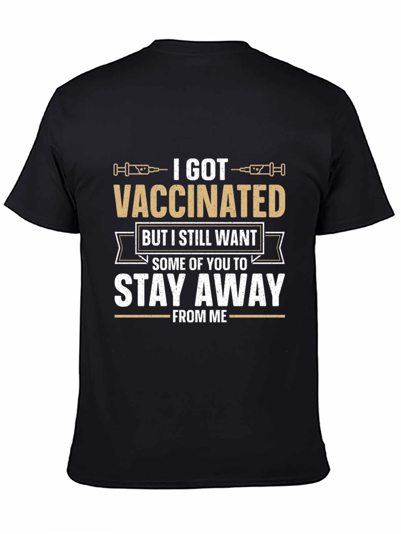 I Got Vaccinated Funny T-Shirt