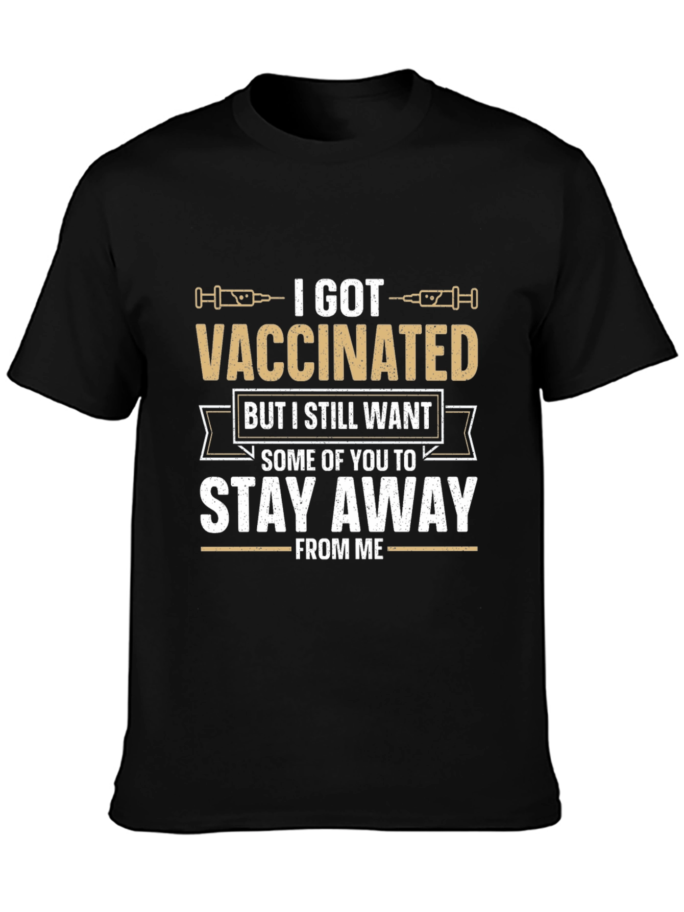 I Got Vaccinated Funny T-Shirt