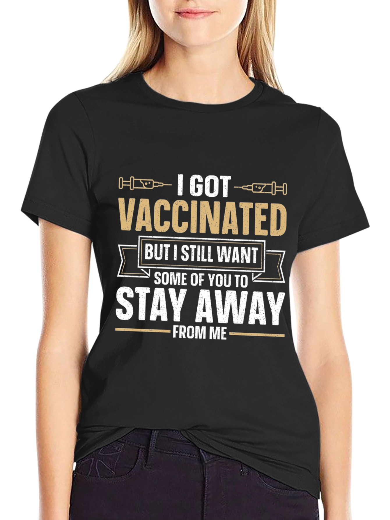 I Got Vaccinated Funny T-Shirt