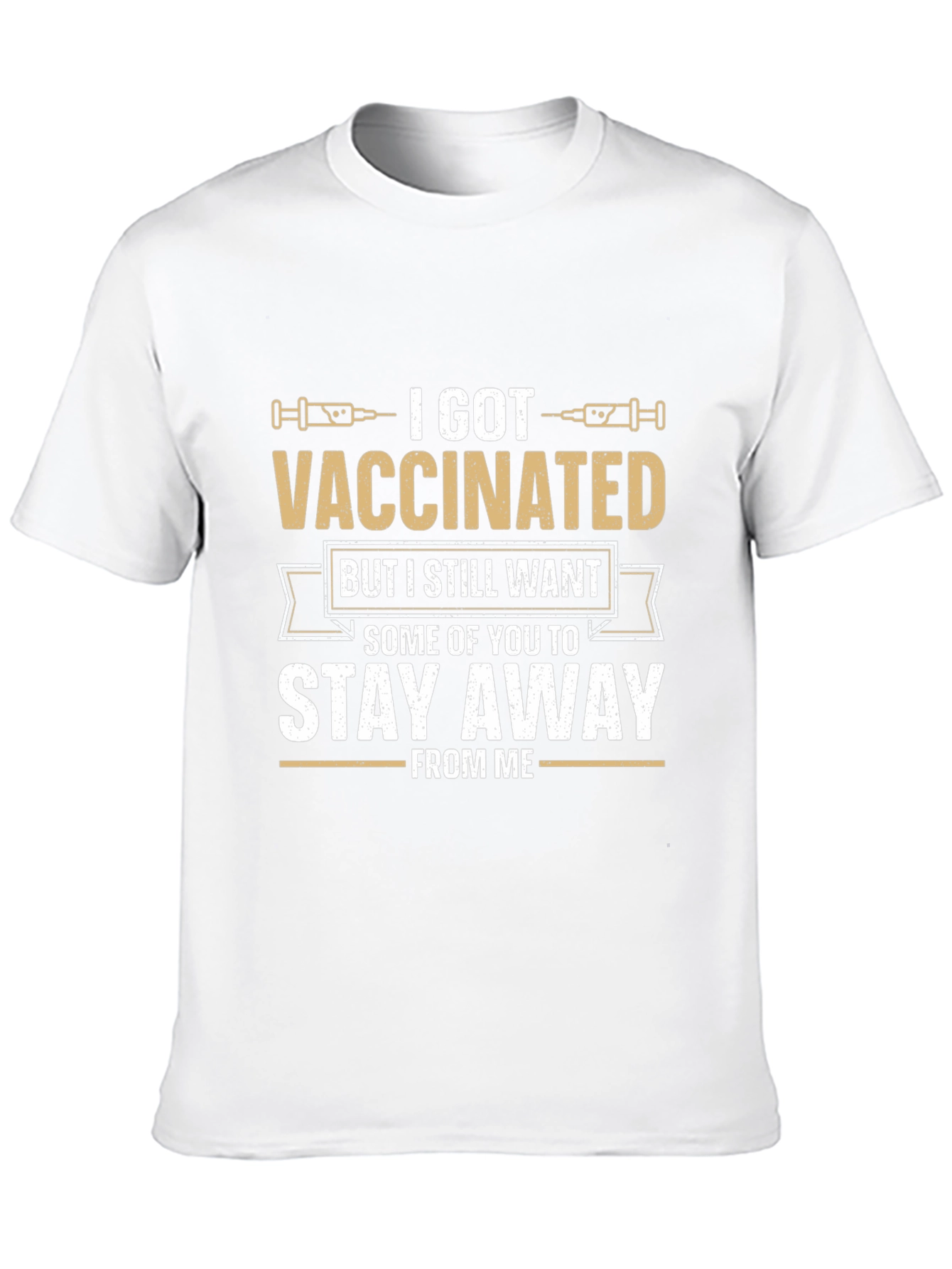 I Got Vaccinated Funny T-Shirt