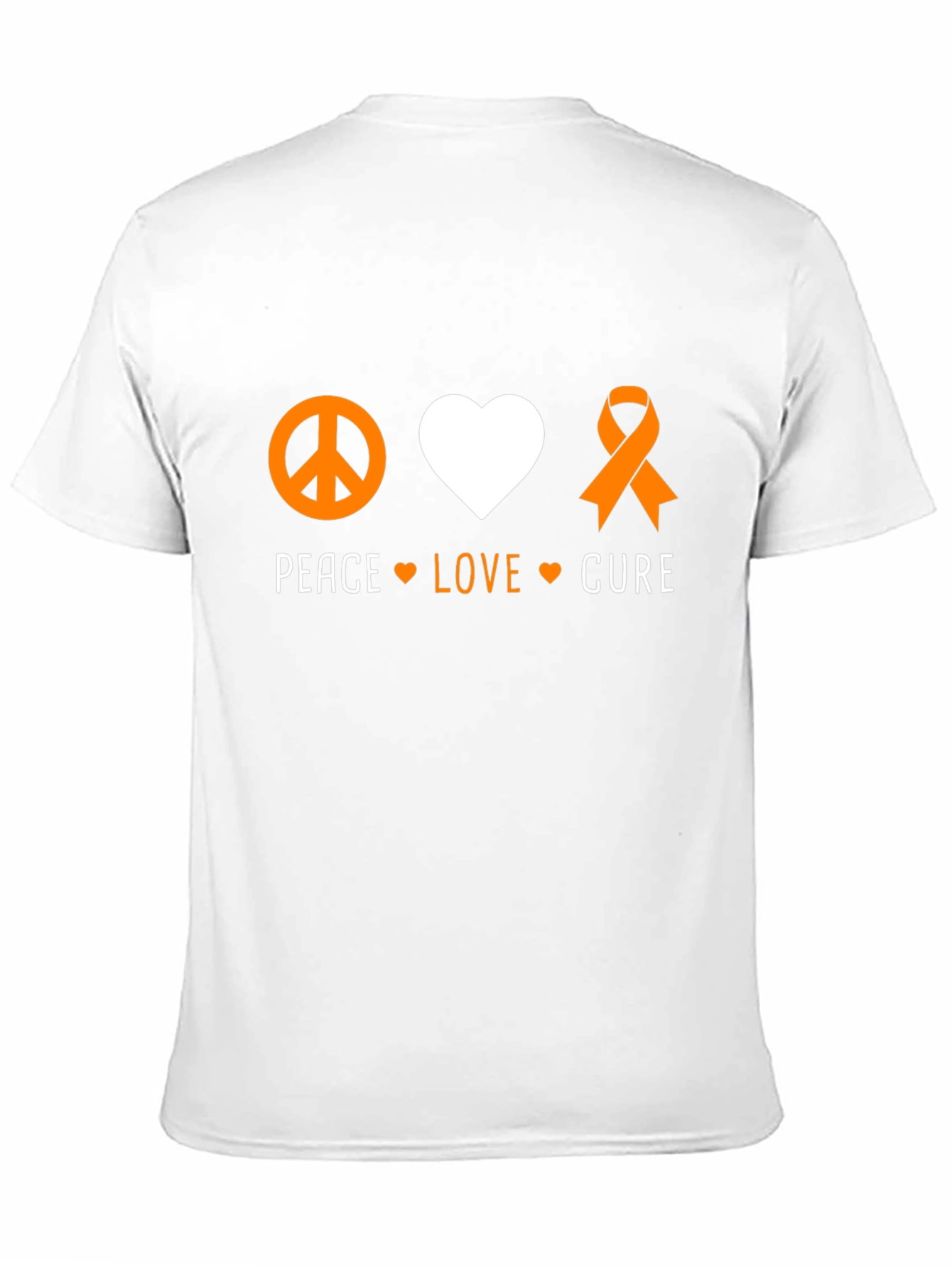 Peace Love Cure Graphic Tee