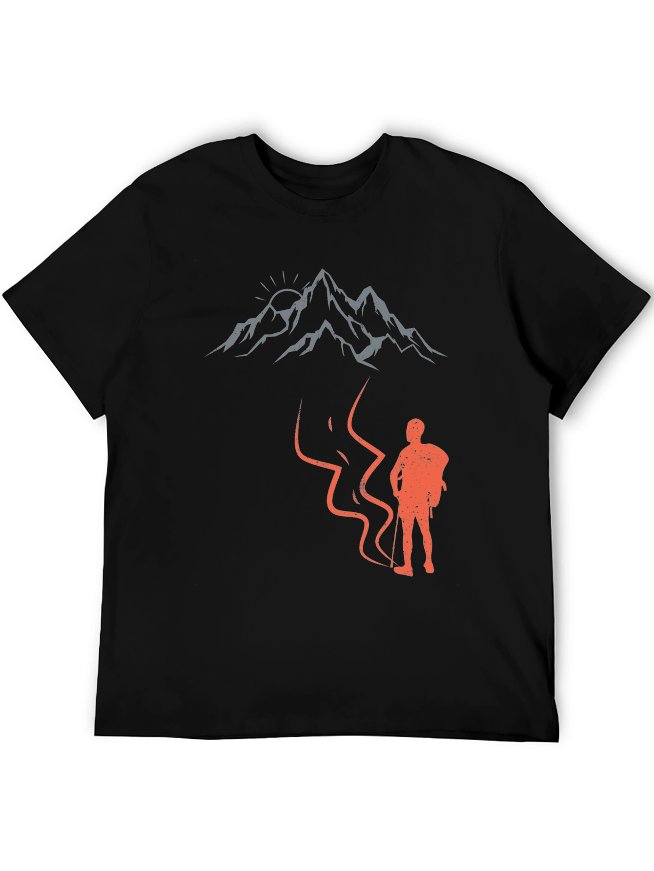 Mountain Hiker Graphic Tee - Adventure Awaits