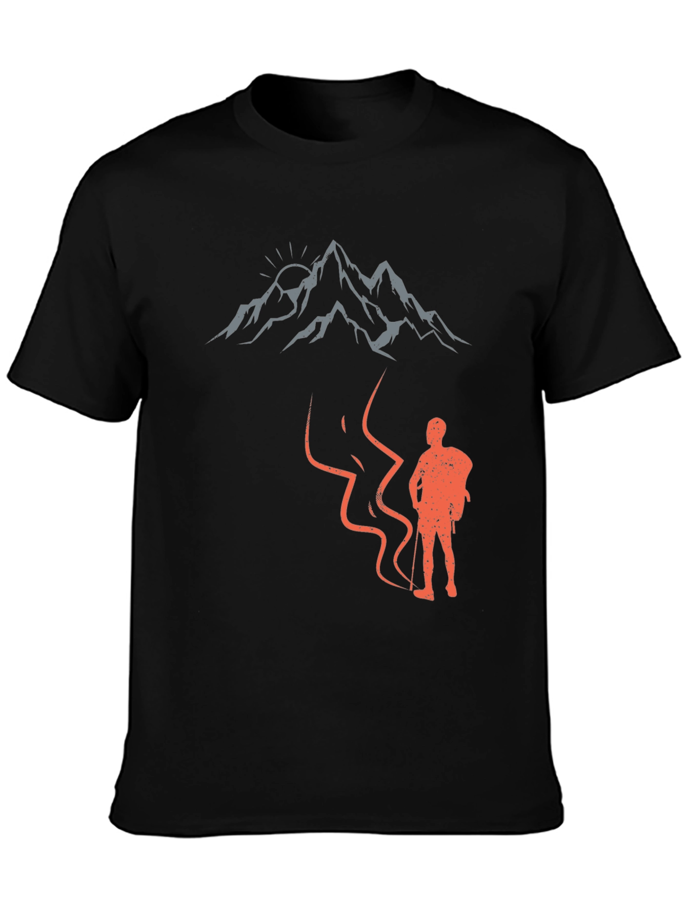 Mountain Hiker Graphic Tee - Adventure Awaits