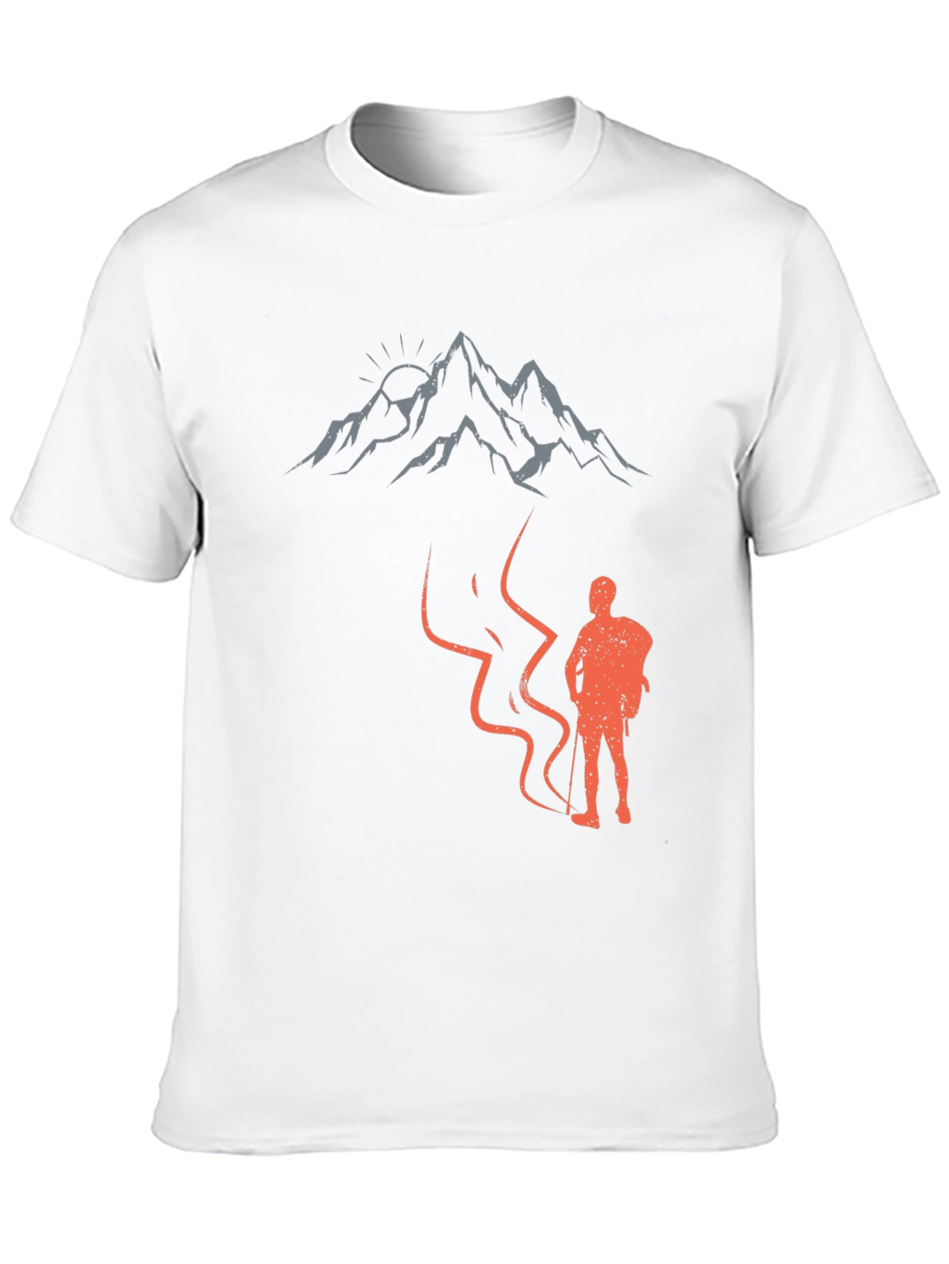 Mountain Hiker Graphic Tee - Adventure Awaits