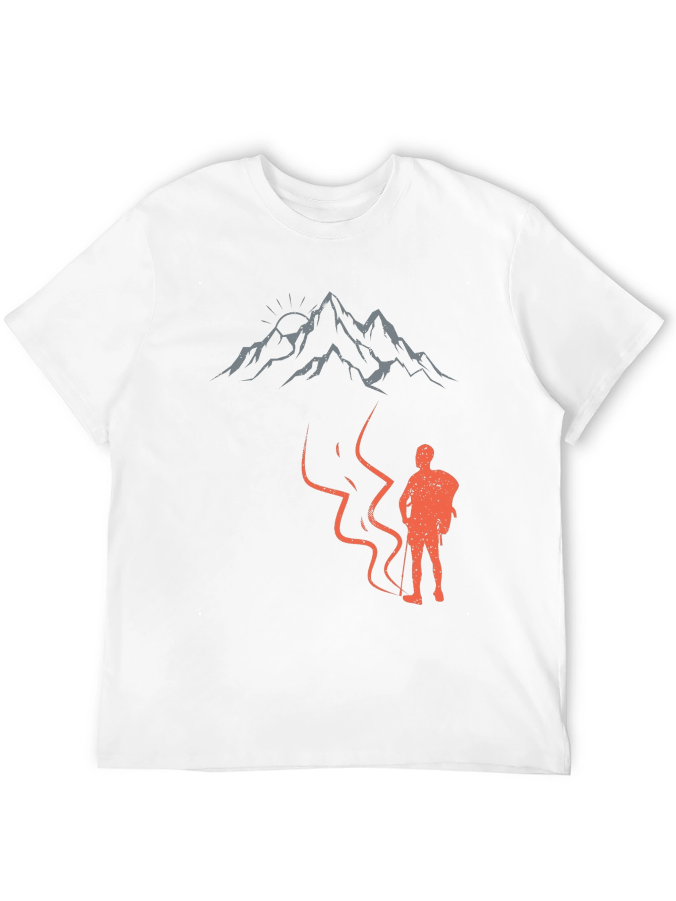 Mountain Hiker Graphic Tee - Adventure Awaits
