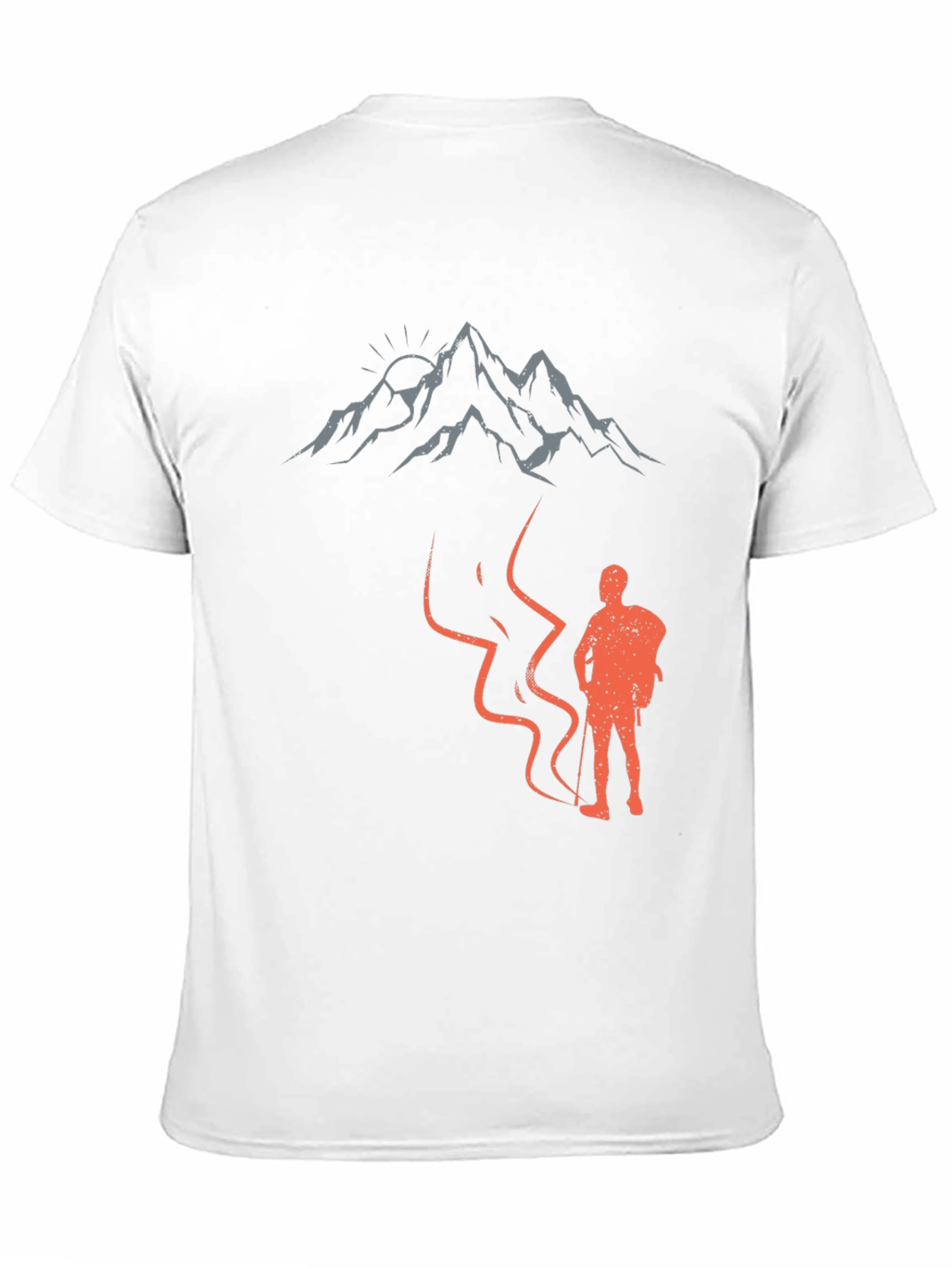 Mountain Hiker Graphic Tee - Adventure Awaits