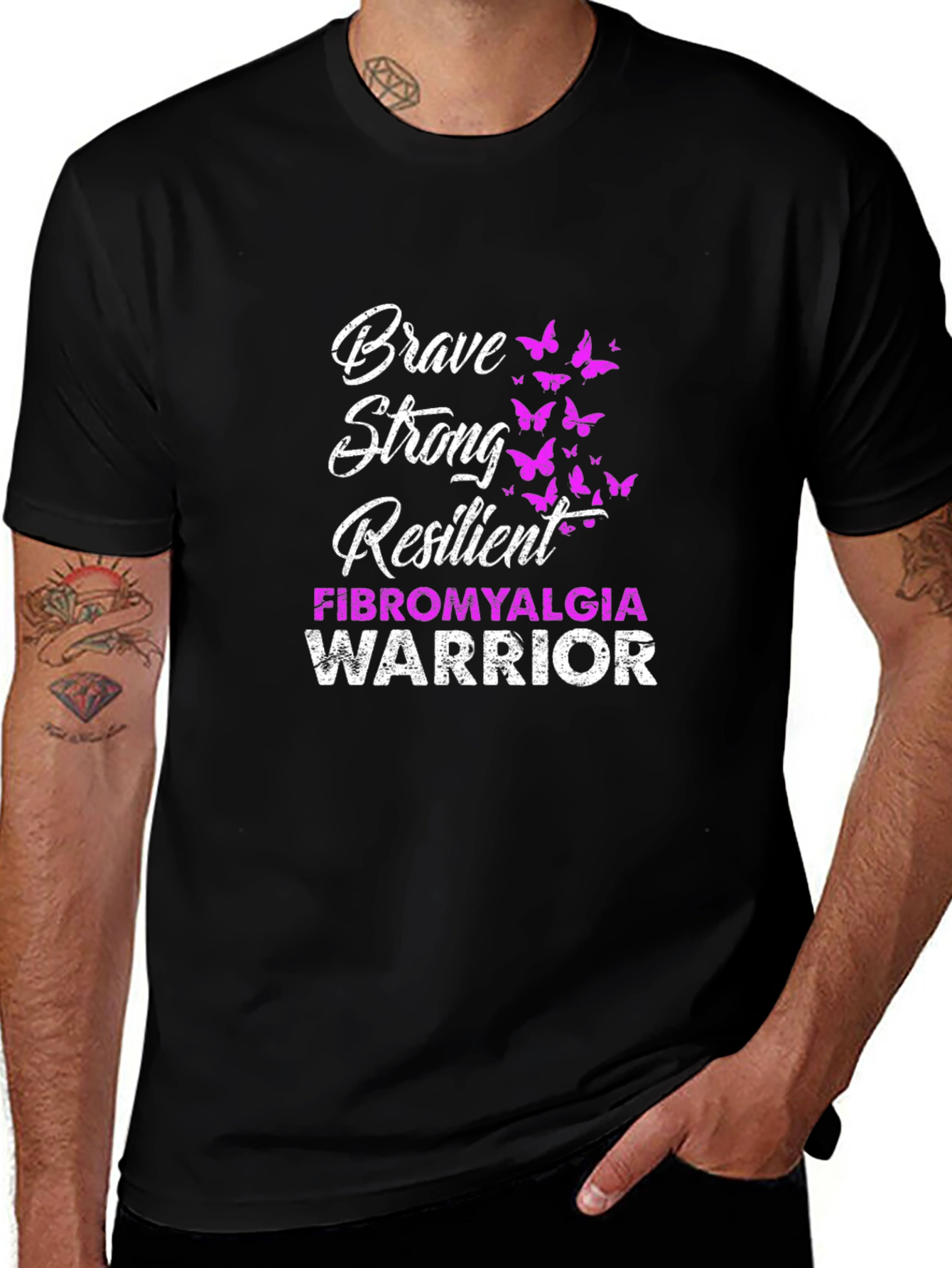 Fibromyalgia Warrior T-Shirt