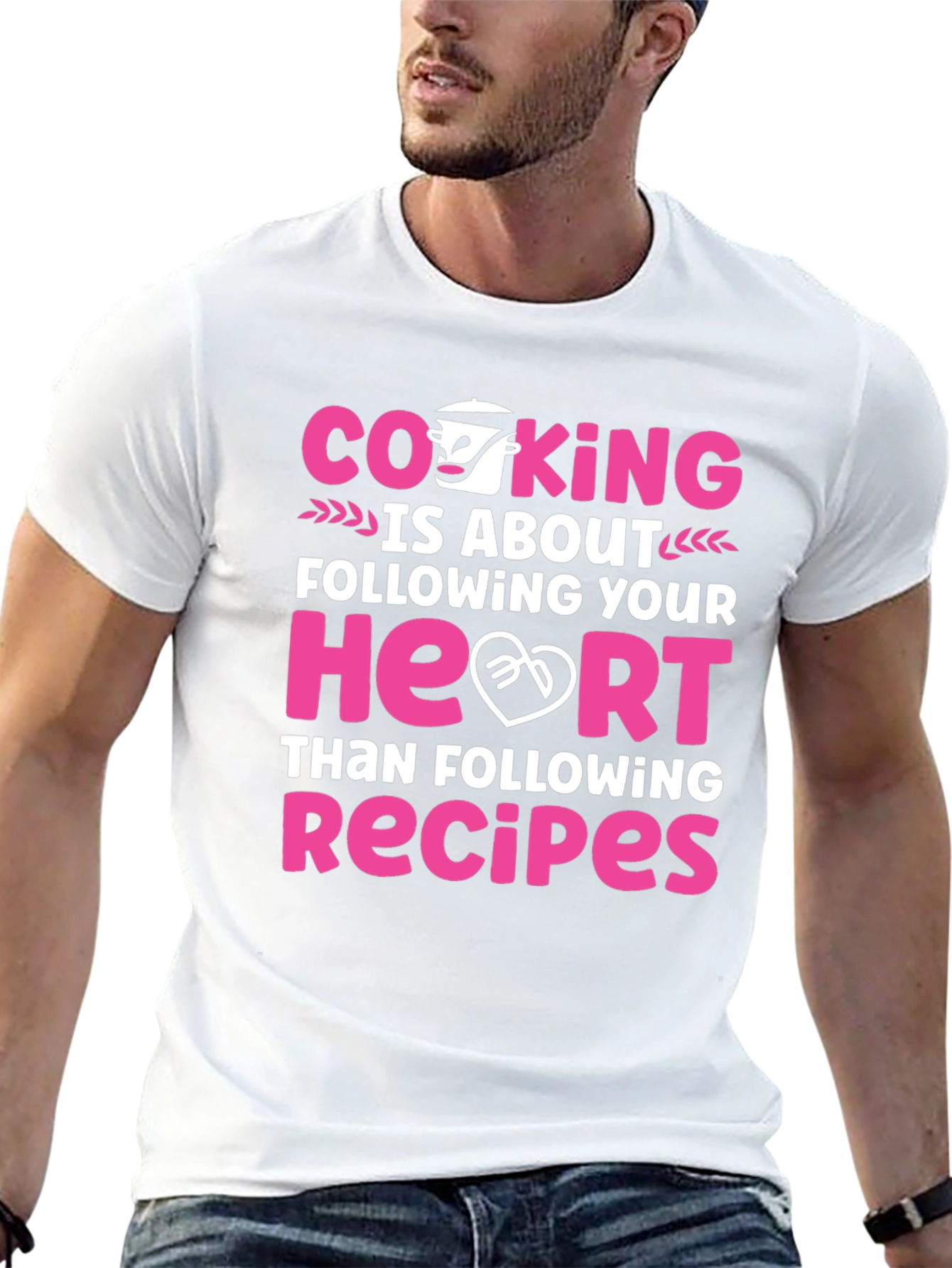 Cooking is About Following Your Heart T-Shirt