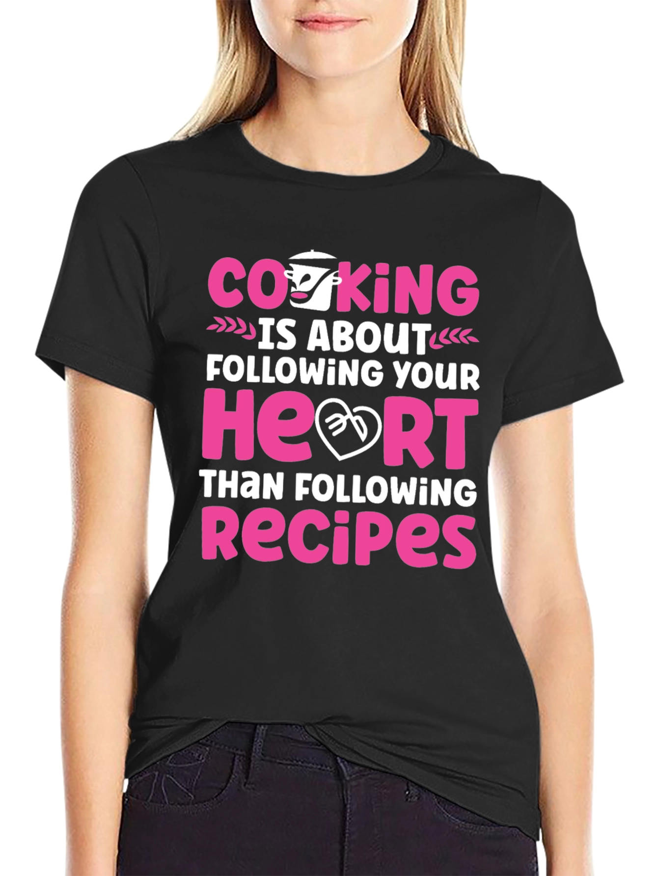 Cooking is About Following Your Heart T-Shirt