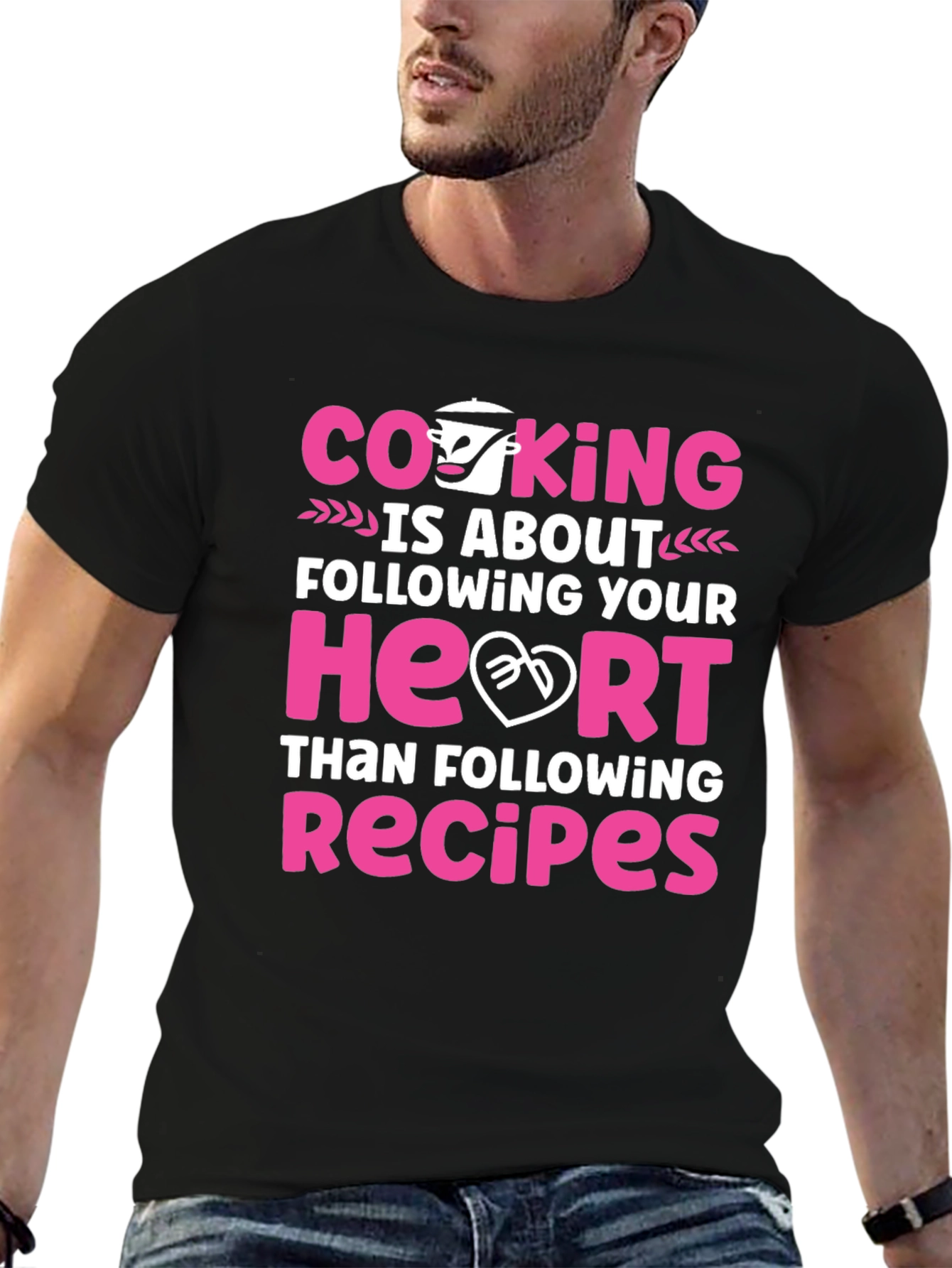 Cooking is About Following Your Heart T-Shirt
