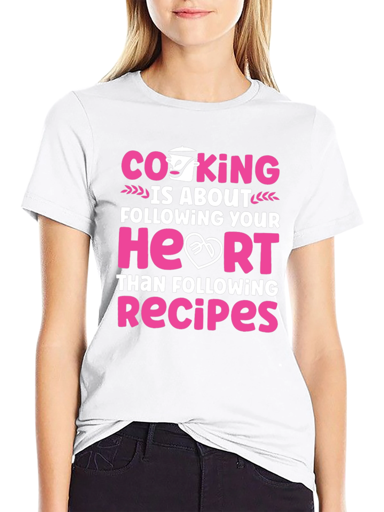 Cooking is About Following Your Heart T-Shirt