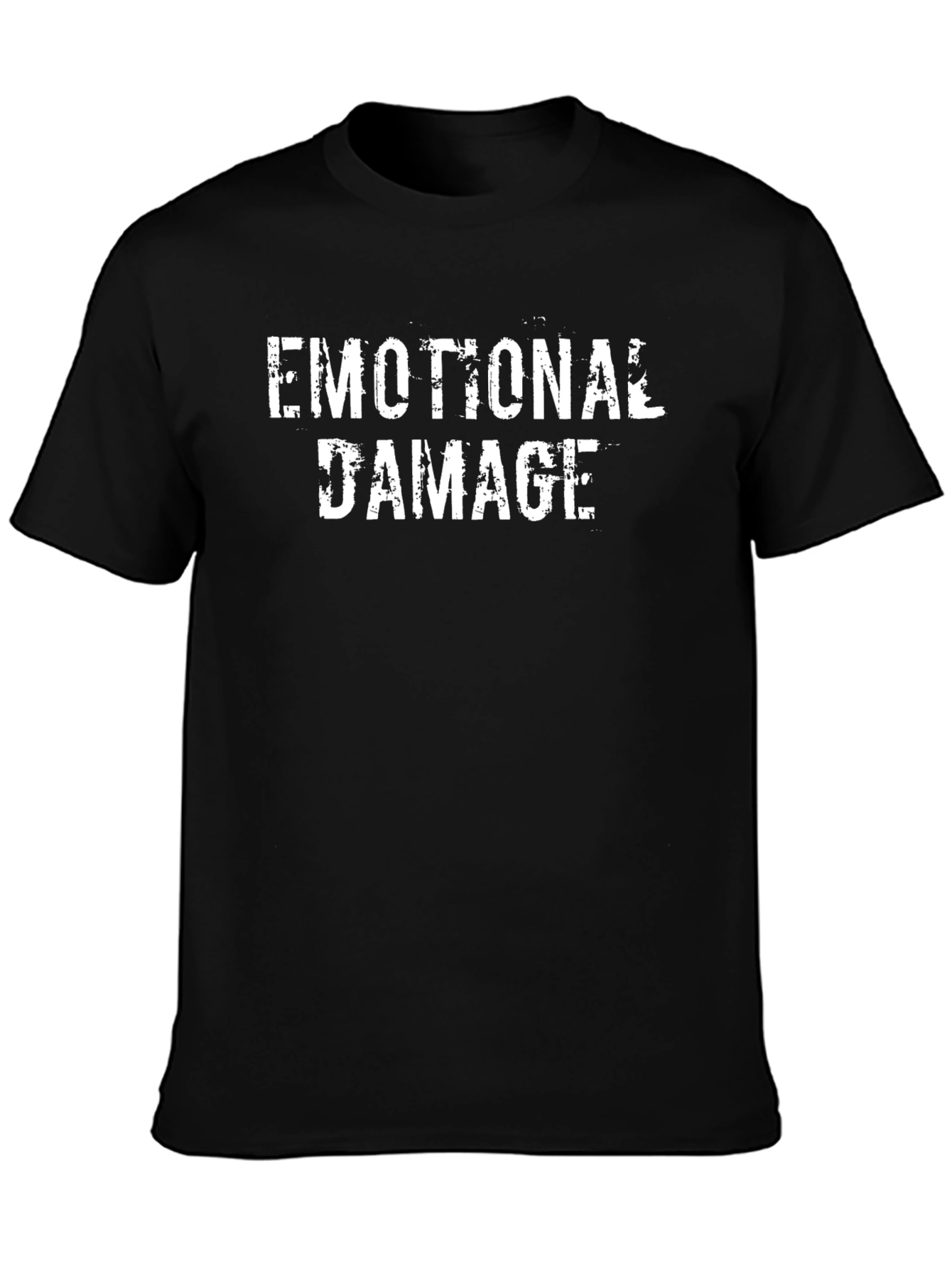 Emotional Damage Graphic Tee - Black T-Shirt