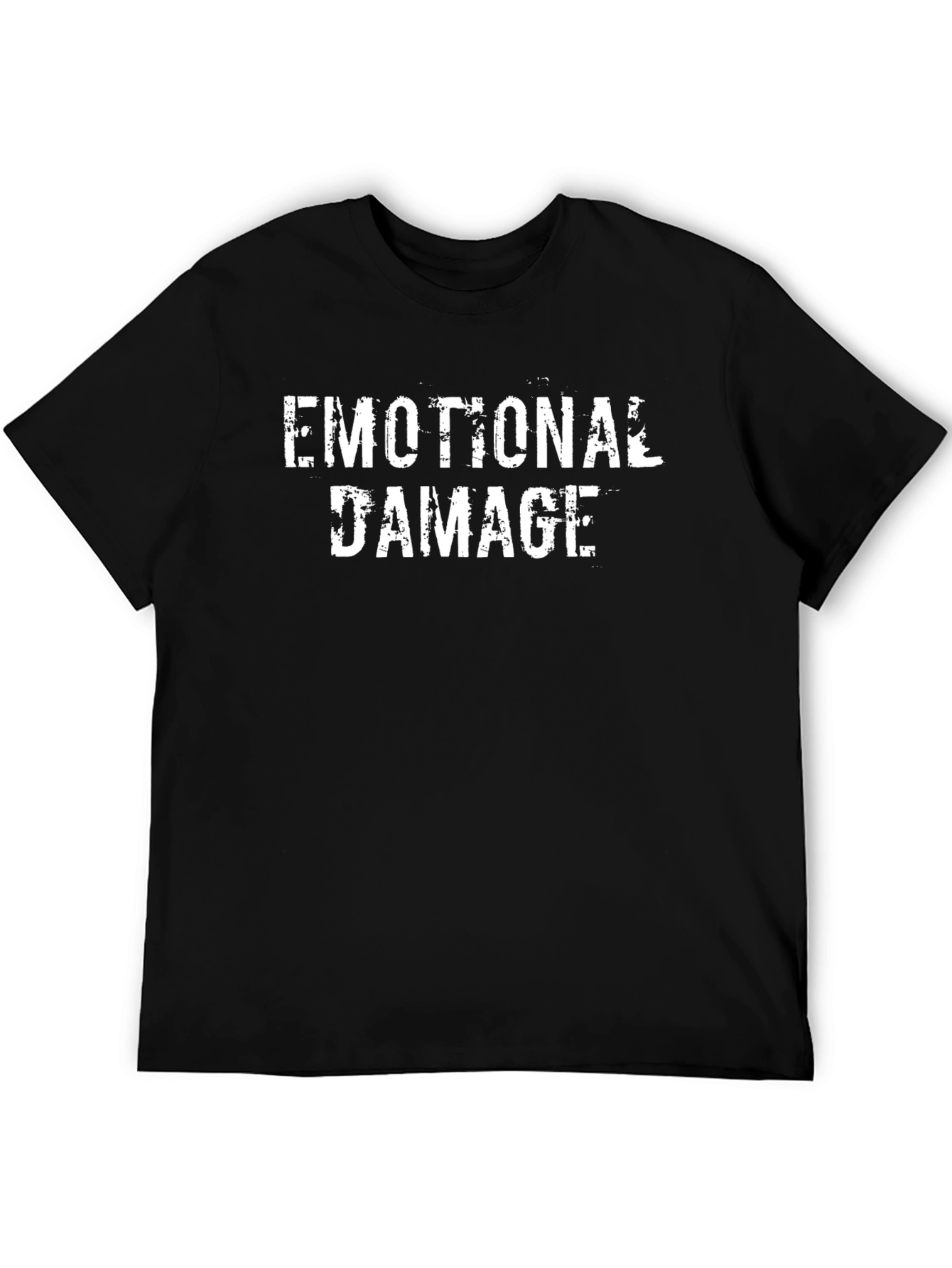 Emotional Damage Graphic Tee - Black T-Shirt