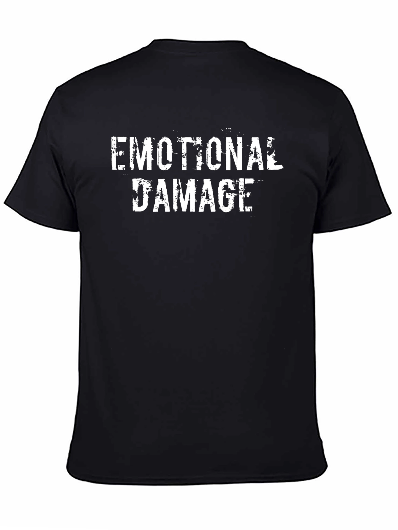 Emotional Damage Graphic Tee - Black T-Shirt