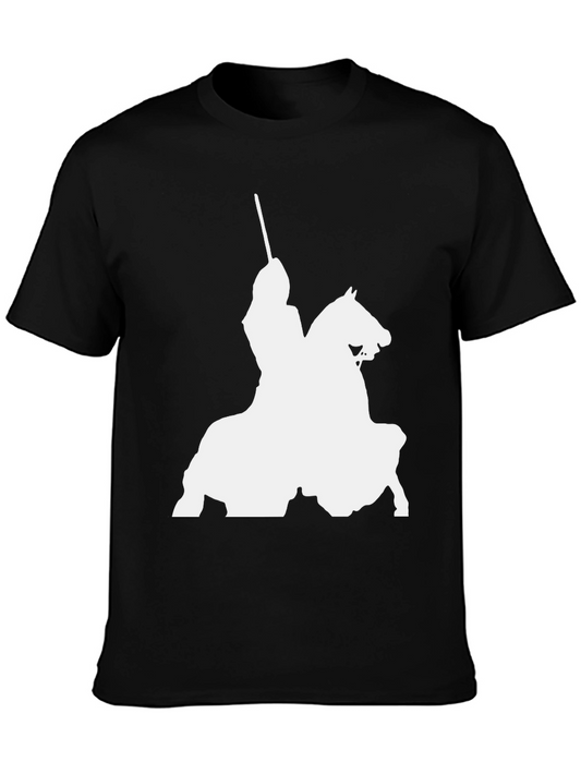 Knight On Horse T-Shirt - Bold Graphic Tee