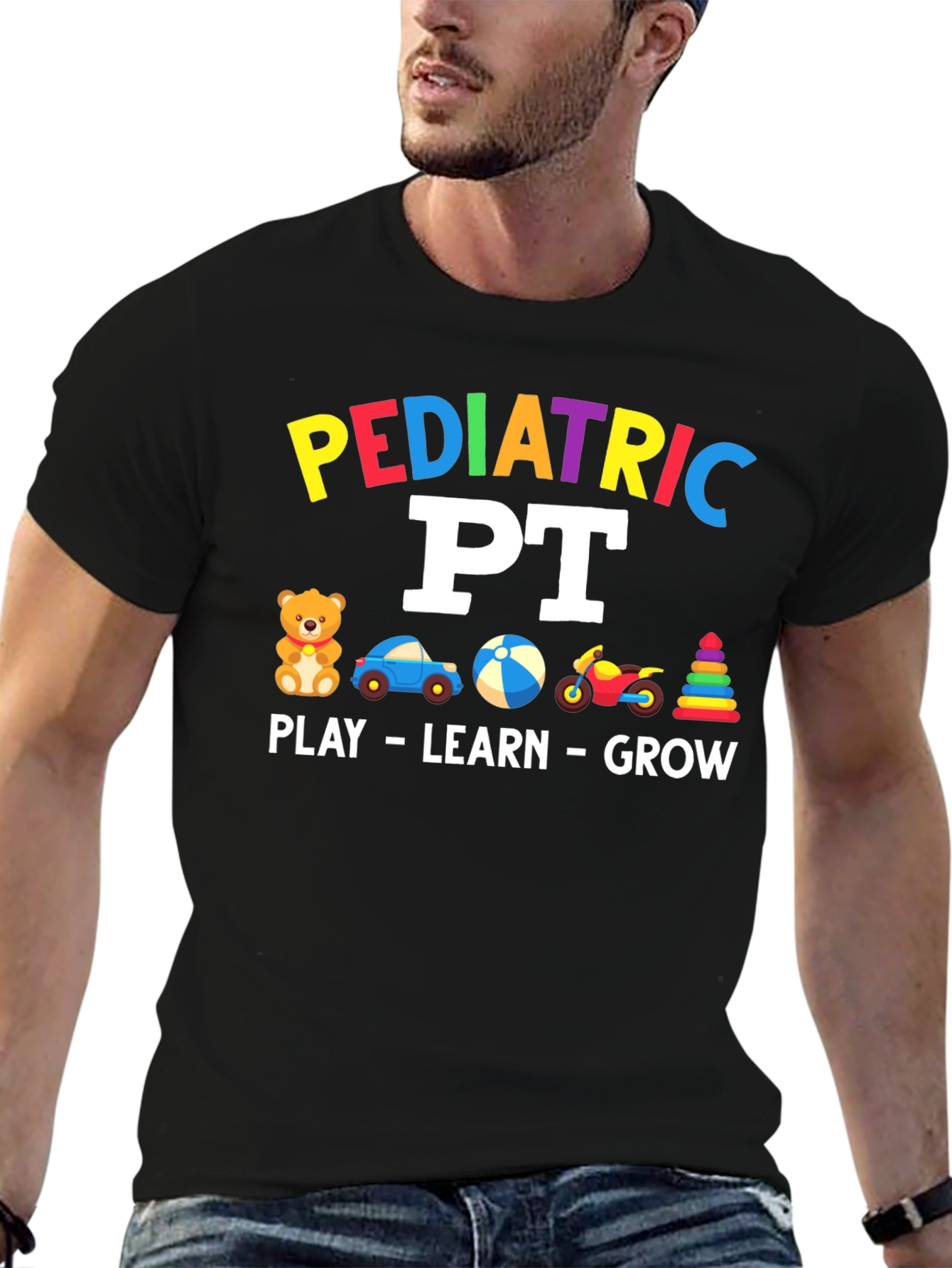 Pediatric PT T-Shirt - Play Learn Grow