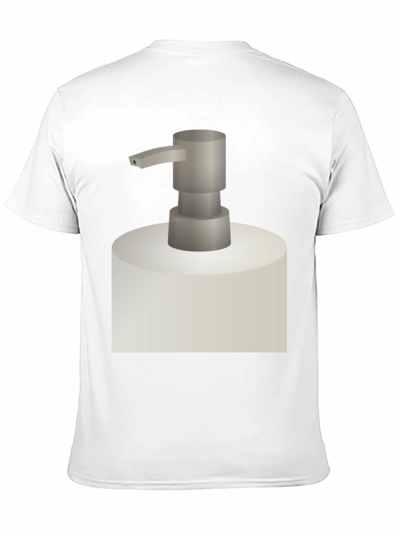 Novelty Soap Dispenser Graphic Tee - Black