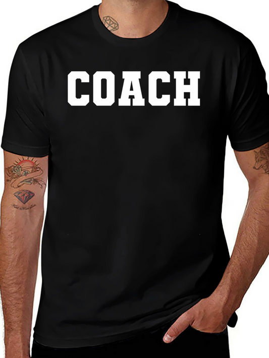Coach Graphic T-Shirt - Black