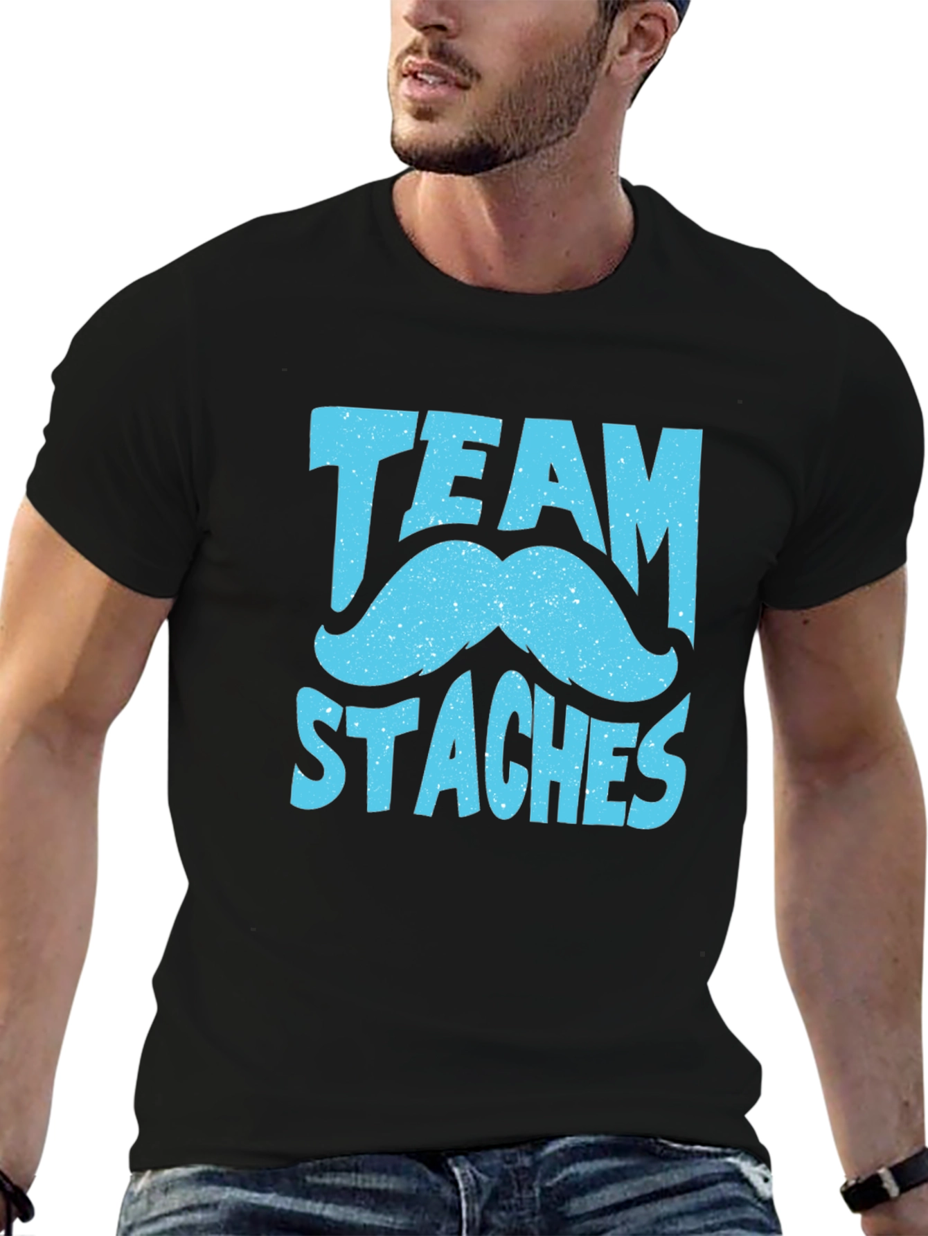 Team Staches Graphic Tee
