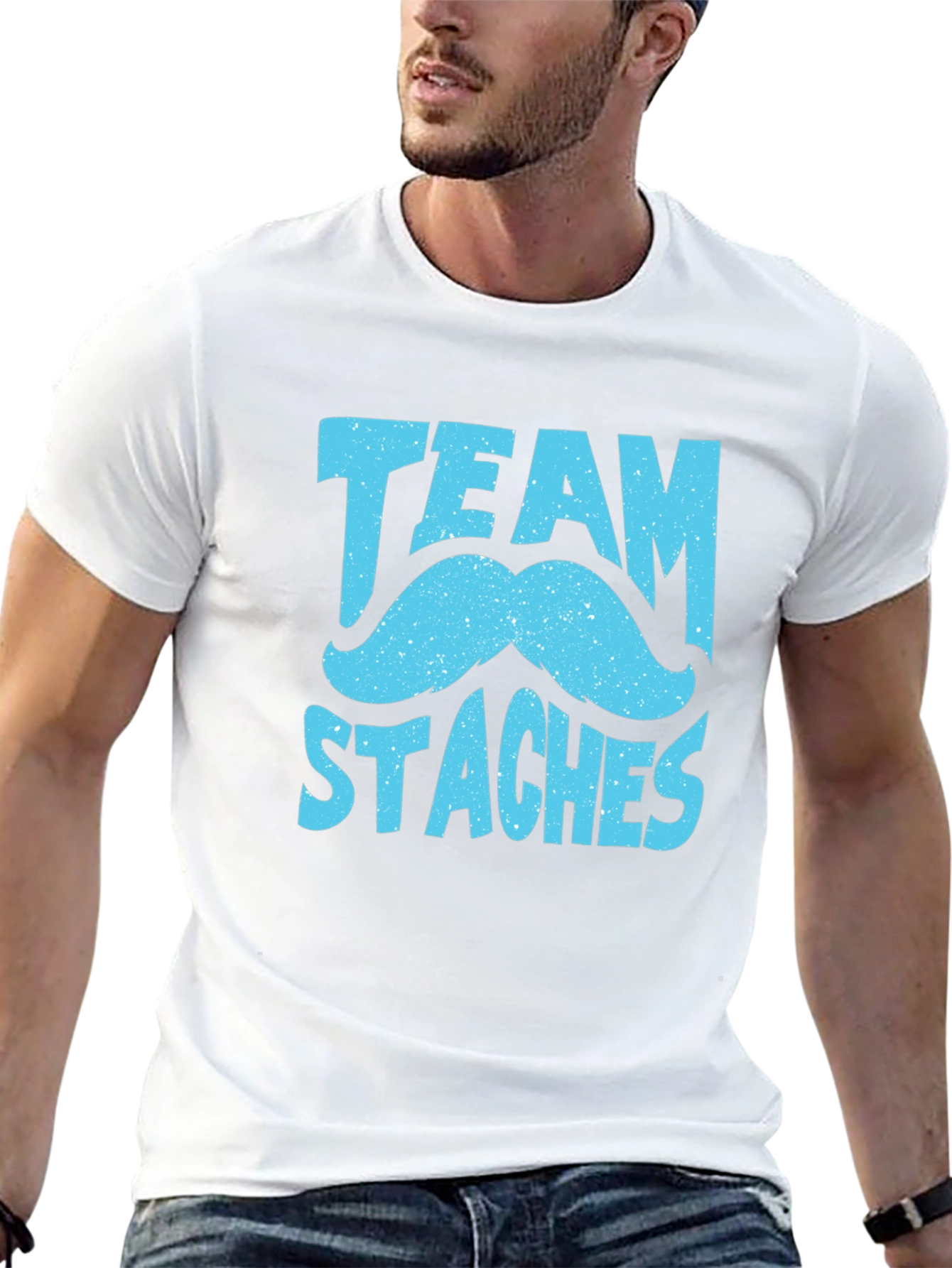 Team Staches Graphic Tee