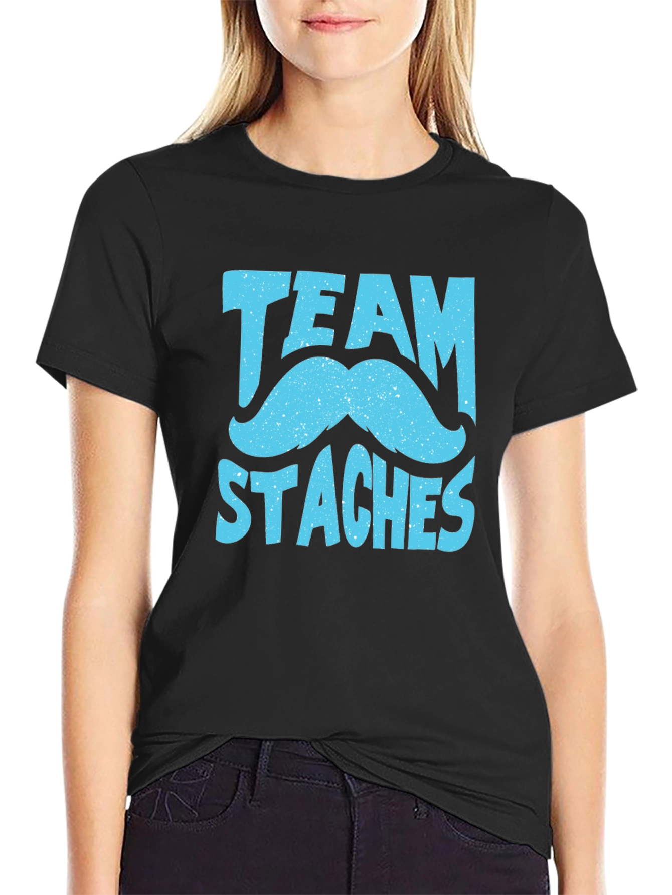 Team Staches Graphic Tee