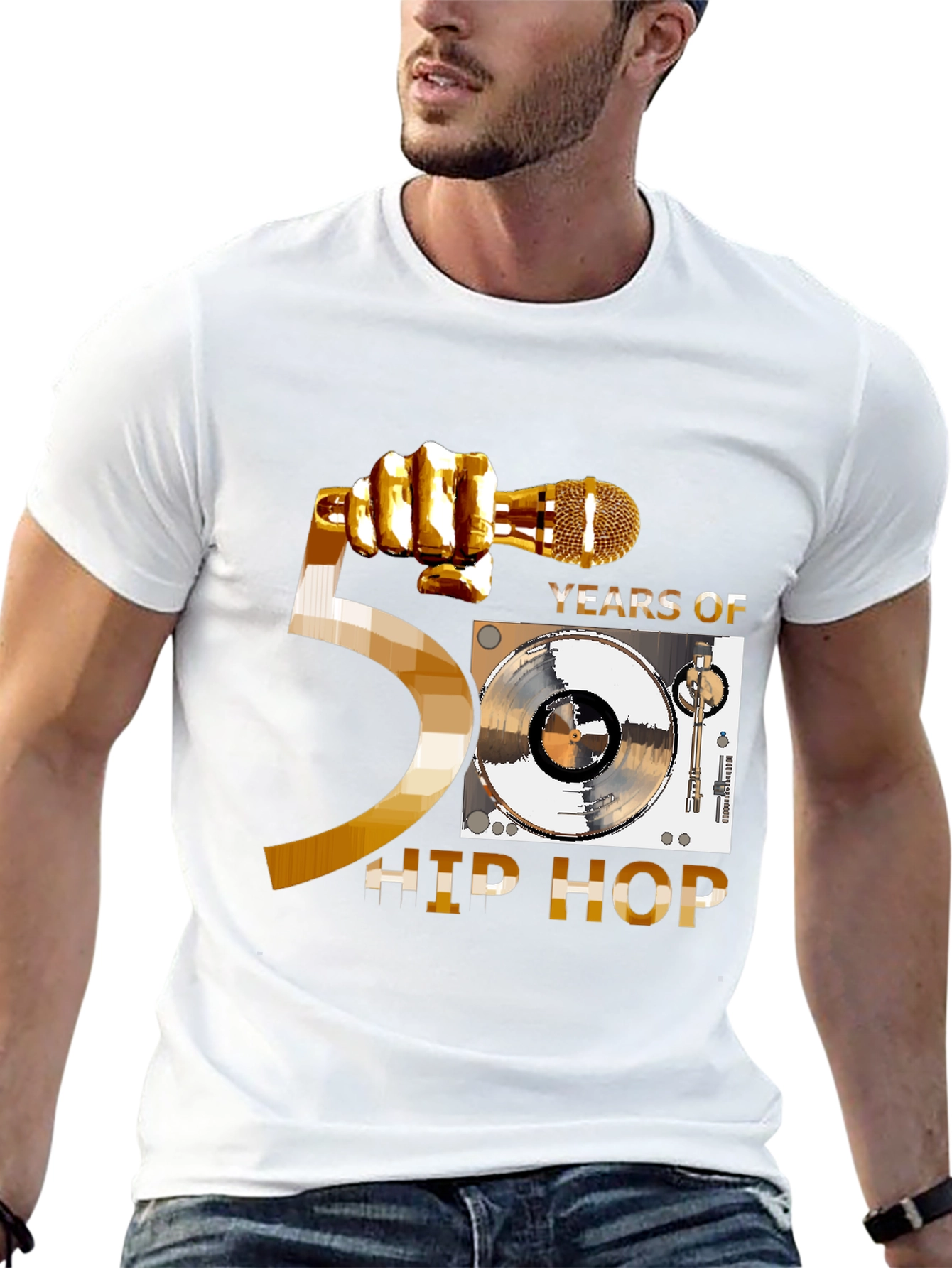 50 Years of Hip Hop Graphic Tee