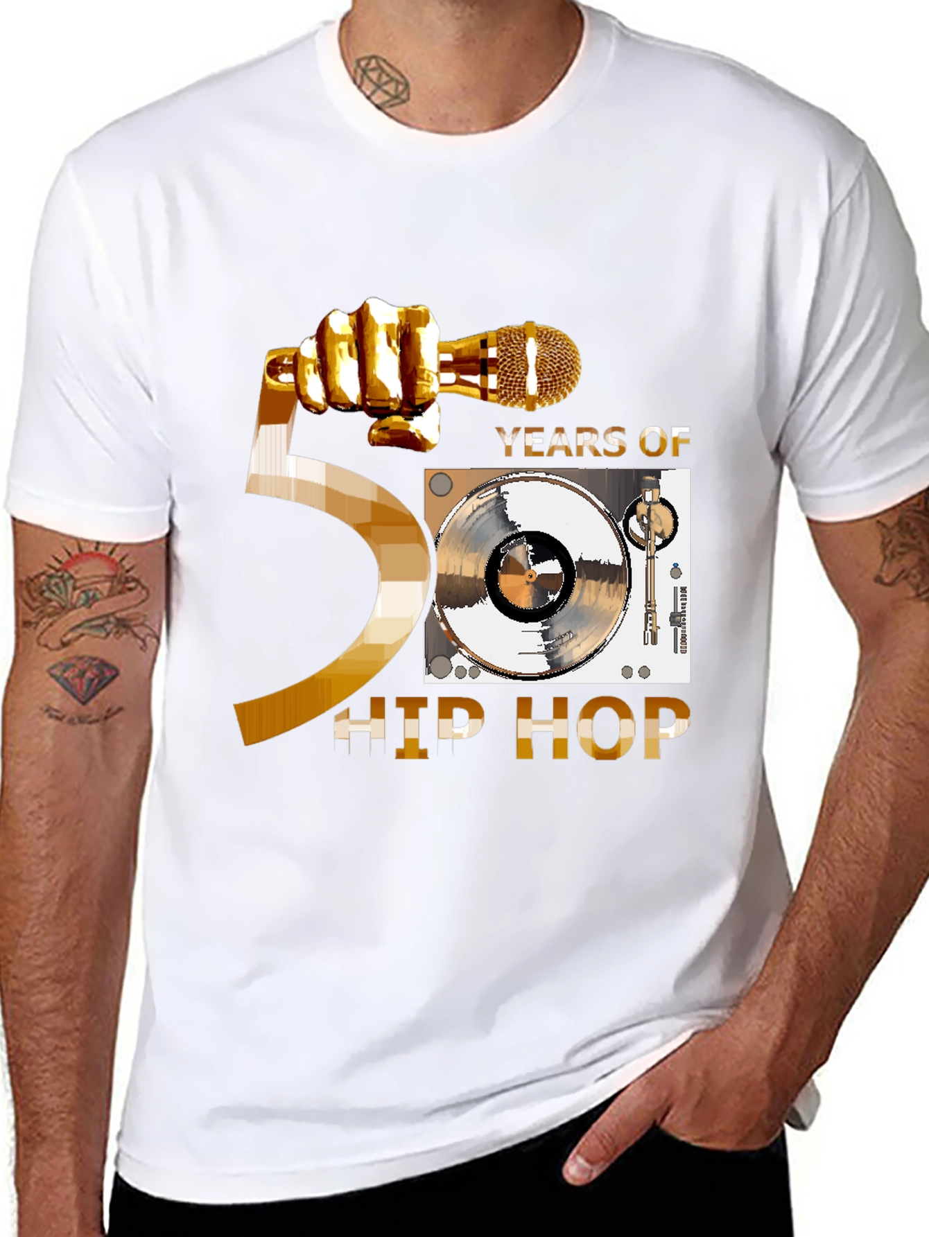 50 Years of Hip Hop Graphic Tee