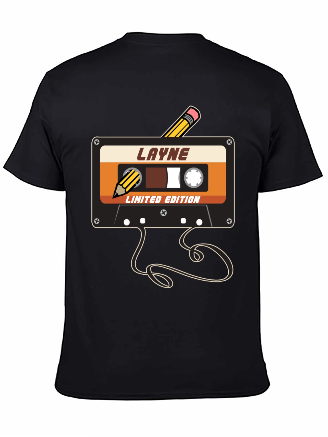 Retro Cassette Tape Graphic Tee - Limited Edition Design