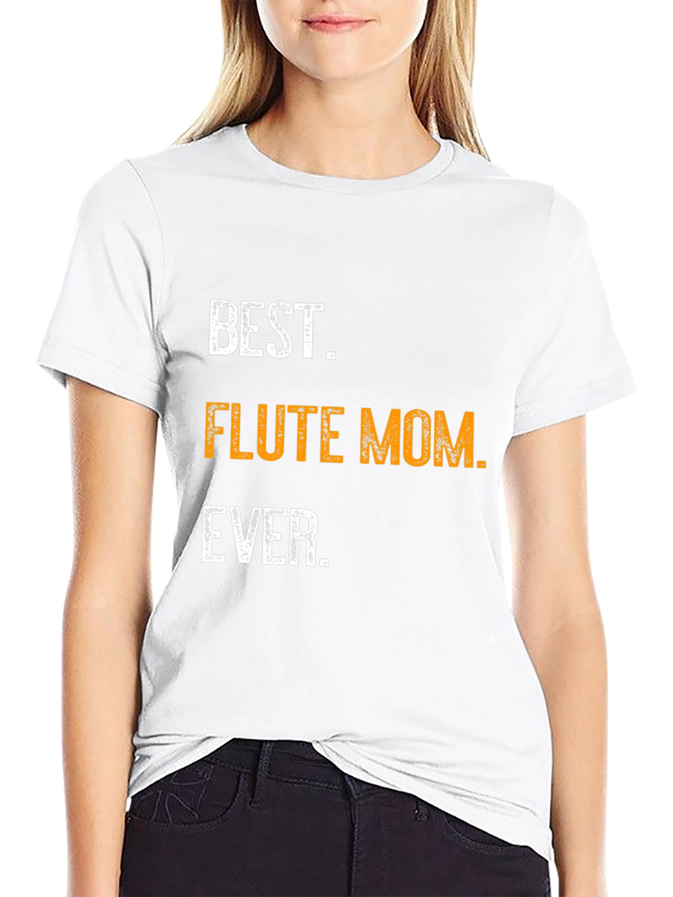 Best Flute Mom Ever Graphic T-Shirt