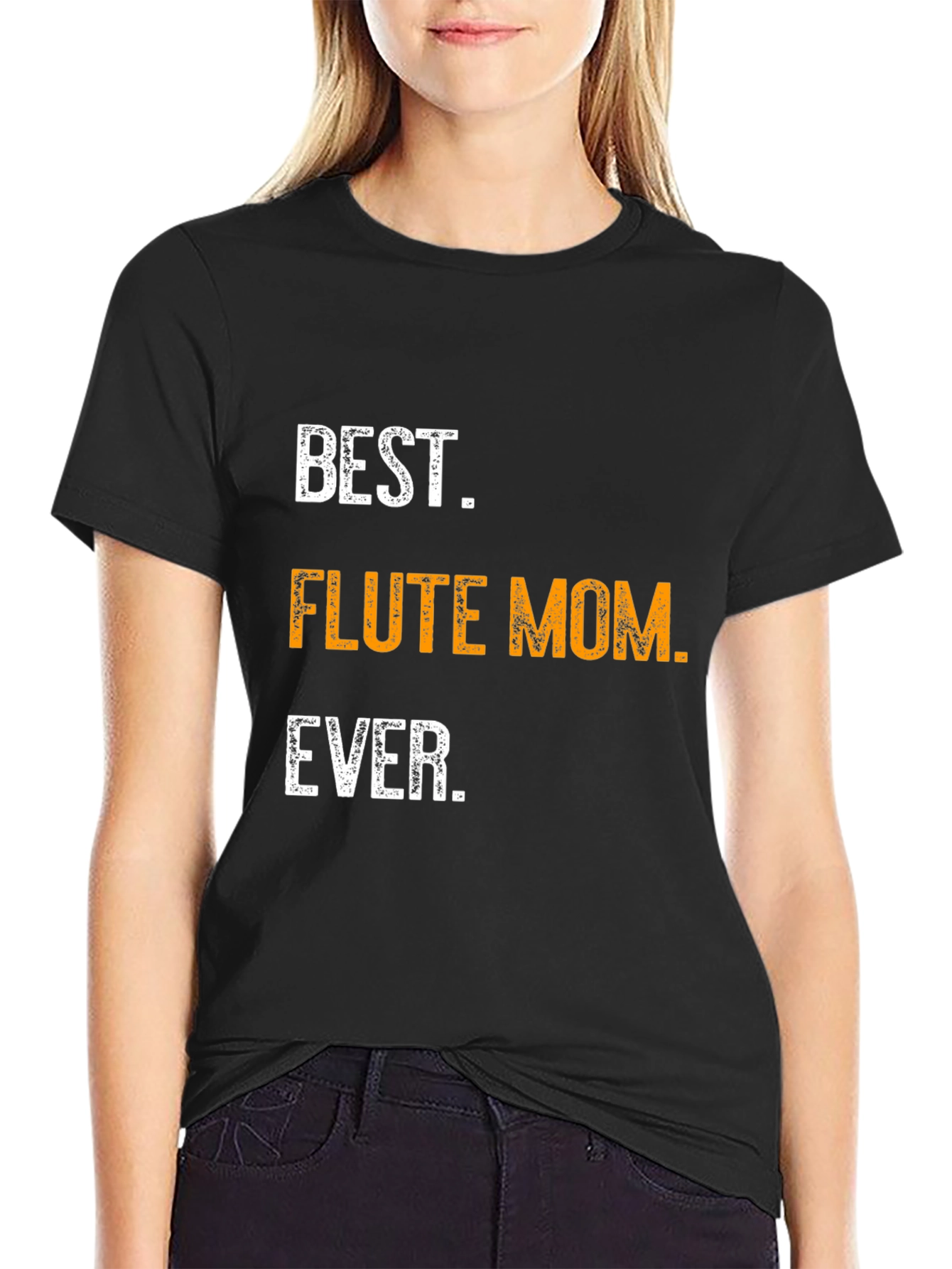 Best Flute Mom Ever Graphic T-Shirt
