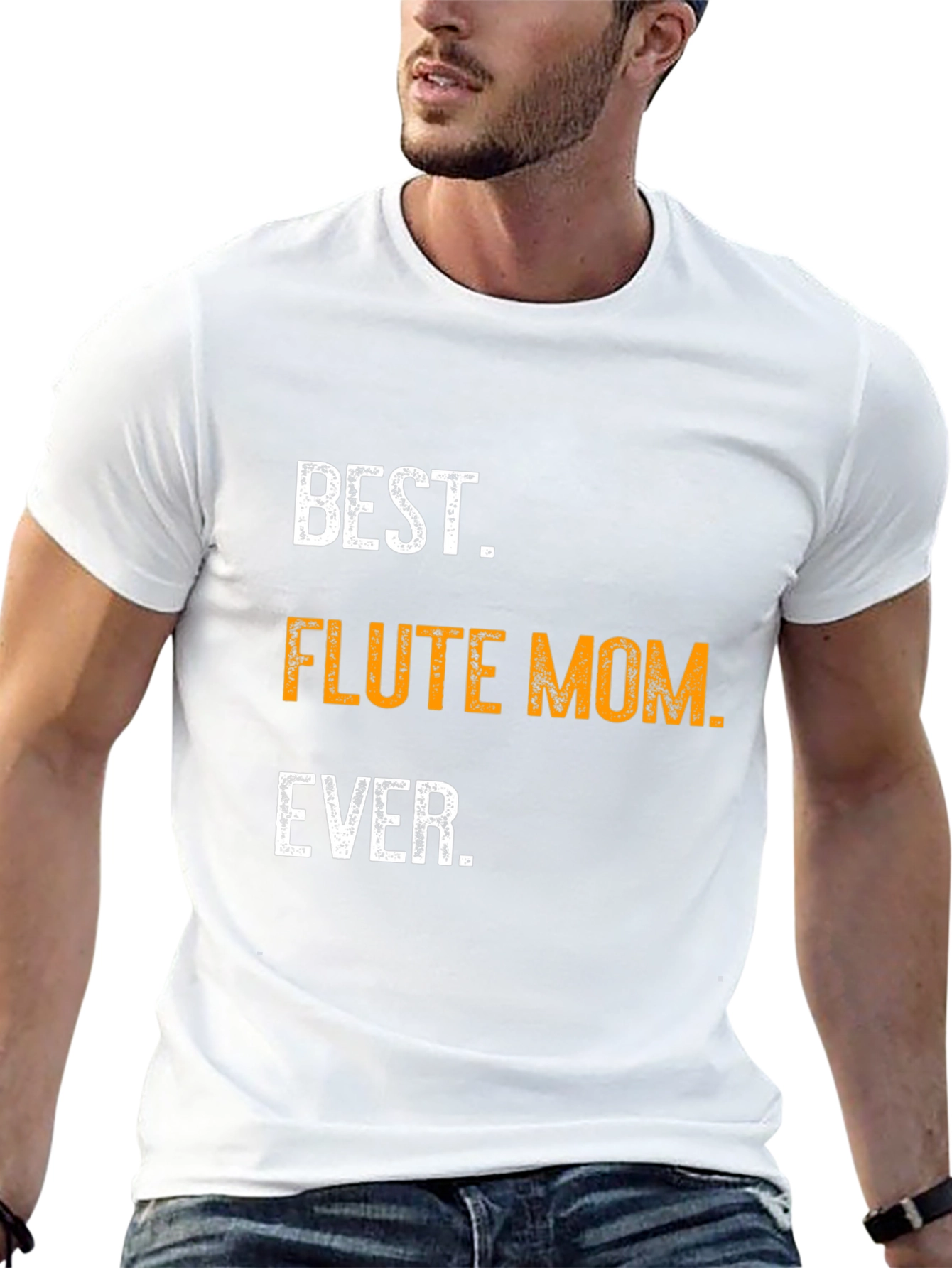 Best Flute Mom Ever Graphic T-Shirt