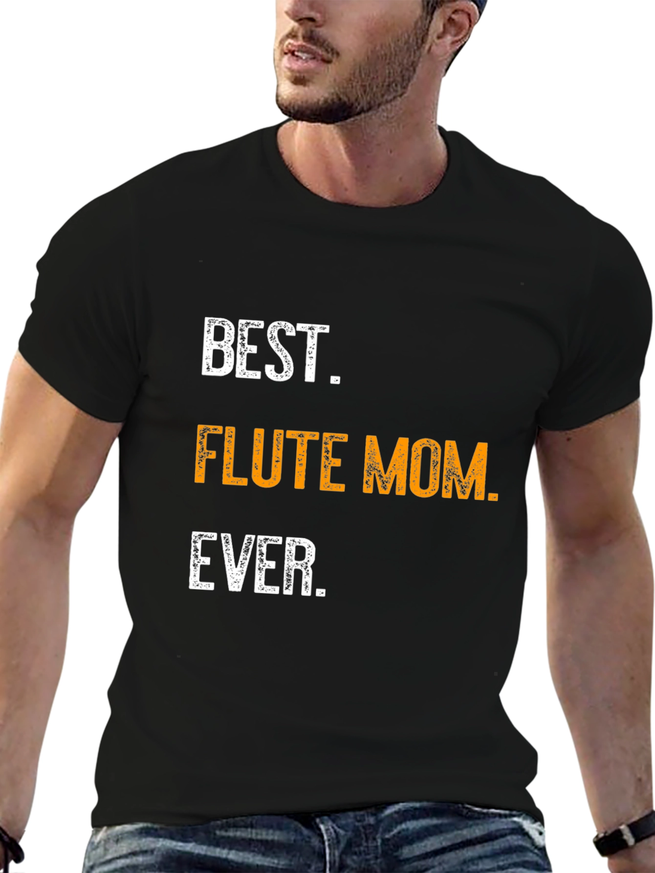 Best Flute Mom Ever Graphic T-Shirt